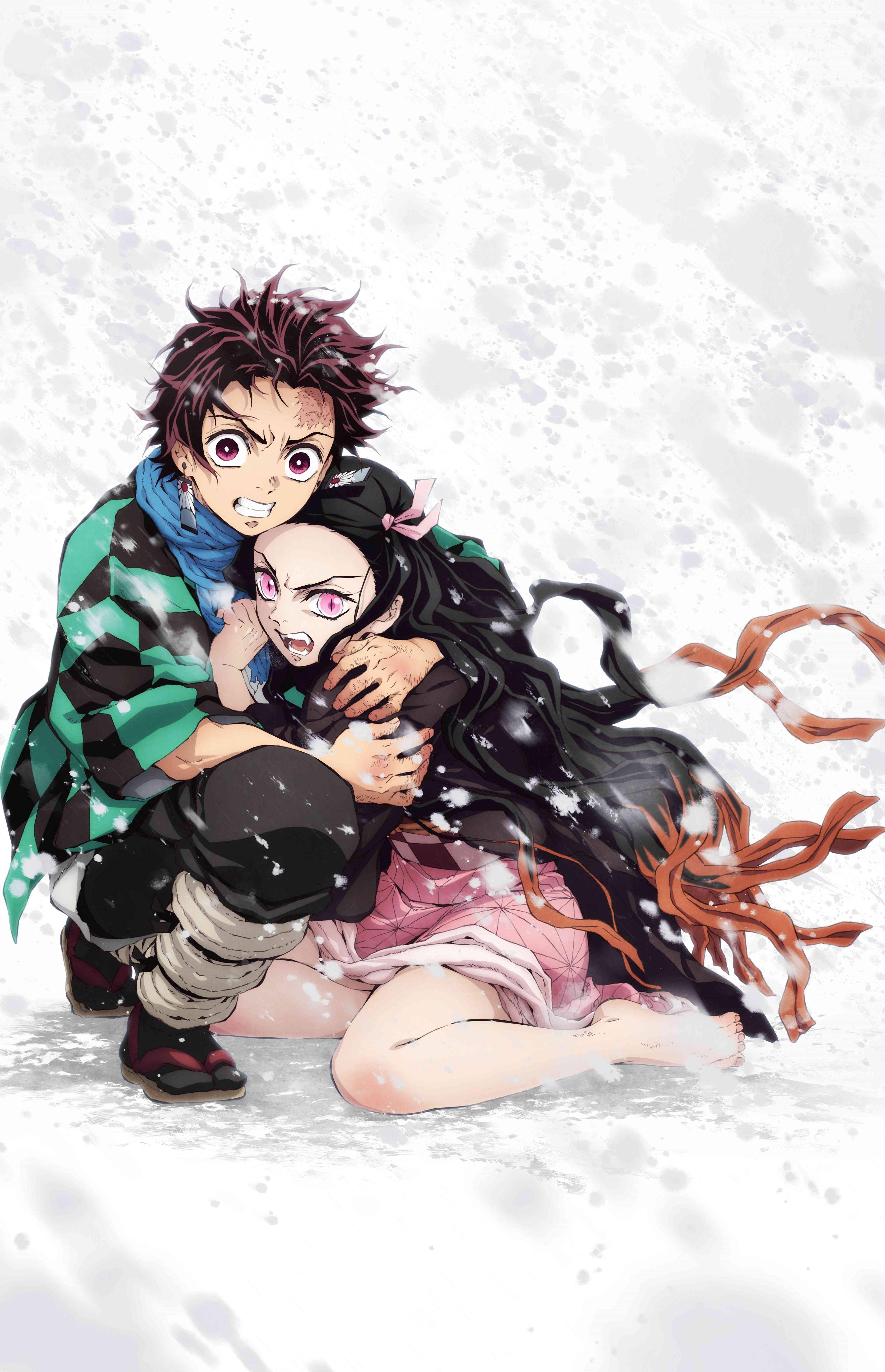 3901x6044 Download Nezuko Wallpaper