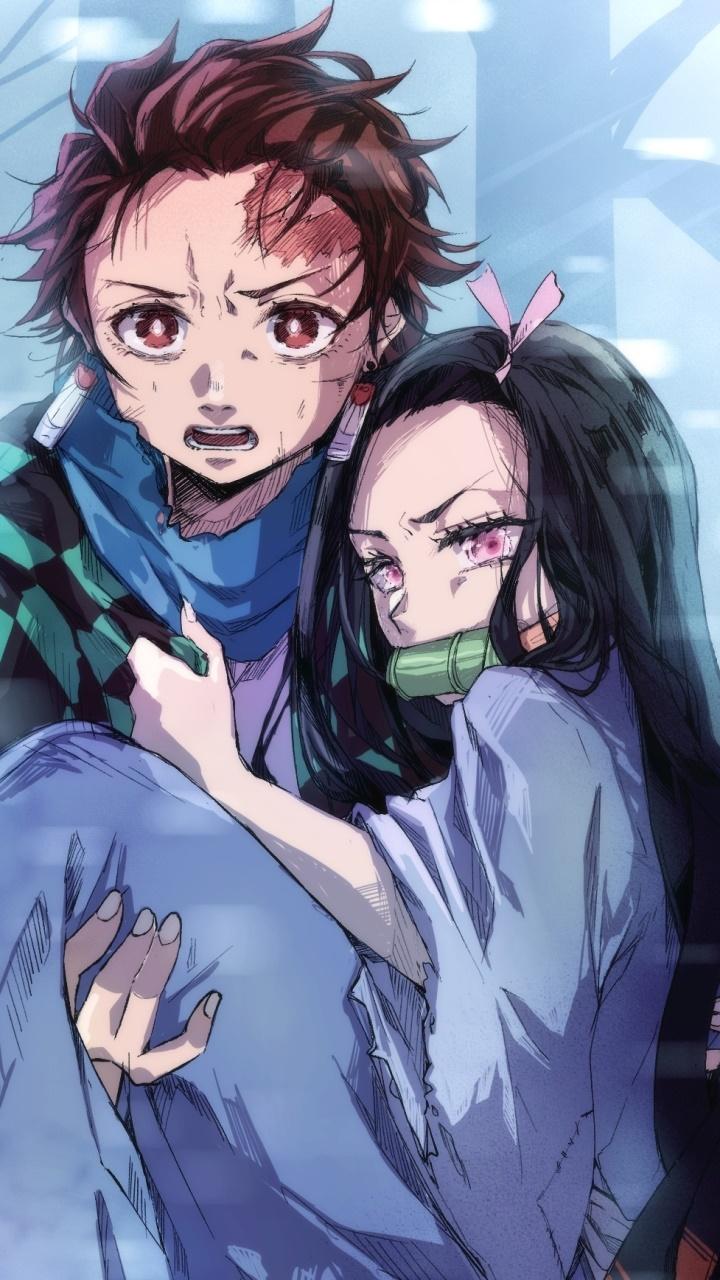 720x1280 Wallpaper / Anime Demon Slayer: Kimetsu no Yaiba Phone Wallpaper, Tanjiro Kamado, Nezuko Kamado, 720x1280 free download