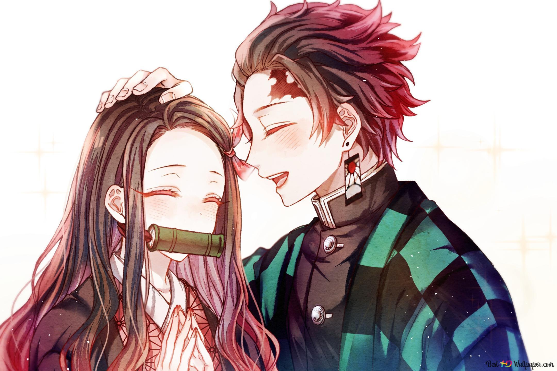 2160x1440 Nezuko Kamado Kamado Slayer 2K wallpaper download