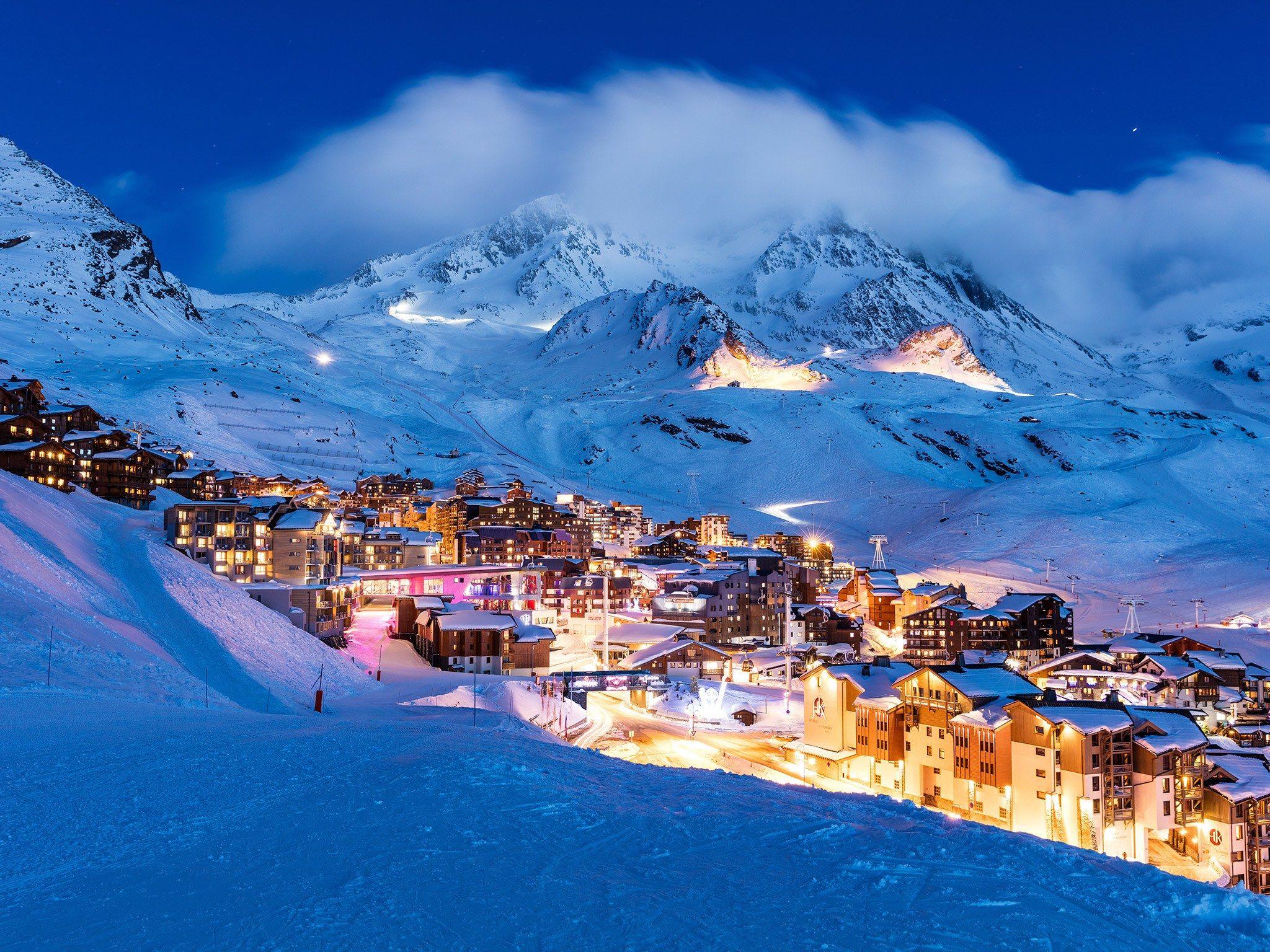 picturesque winter towns europe