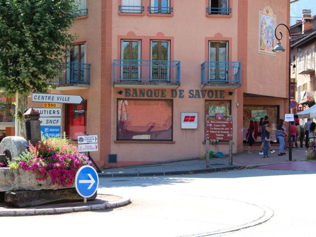 1024x768 Banque de savoie : La Plagne Plagne ski resort, France