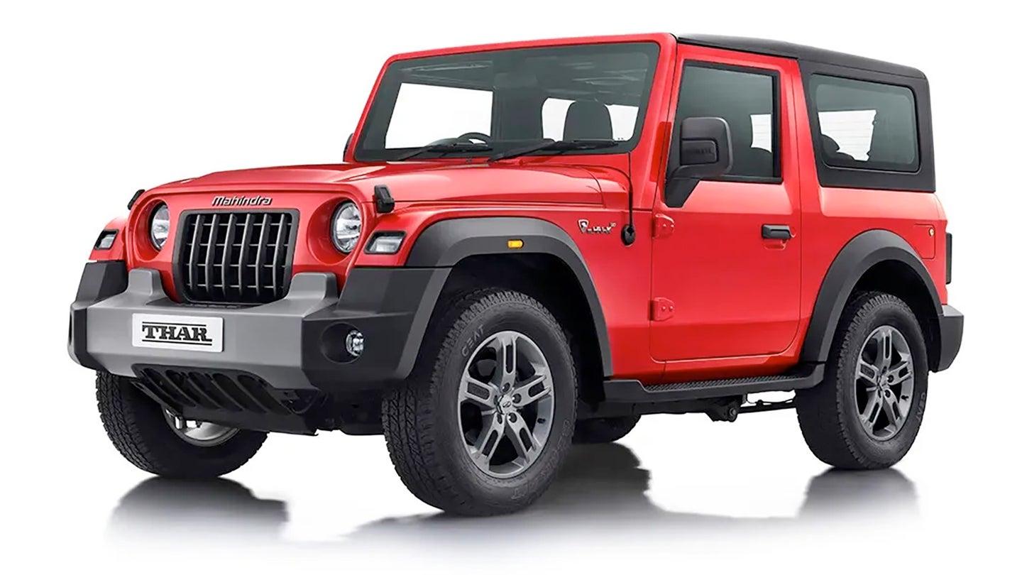 1440x810 The Mahindra Thar Is India's New Totally Not a Jeep Wrangler