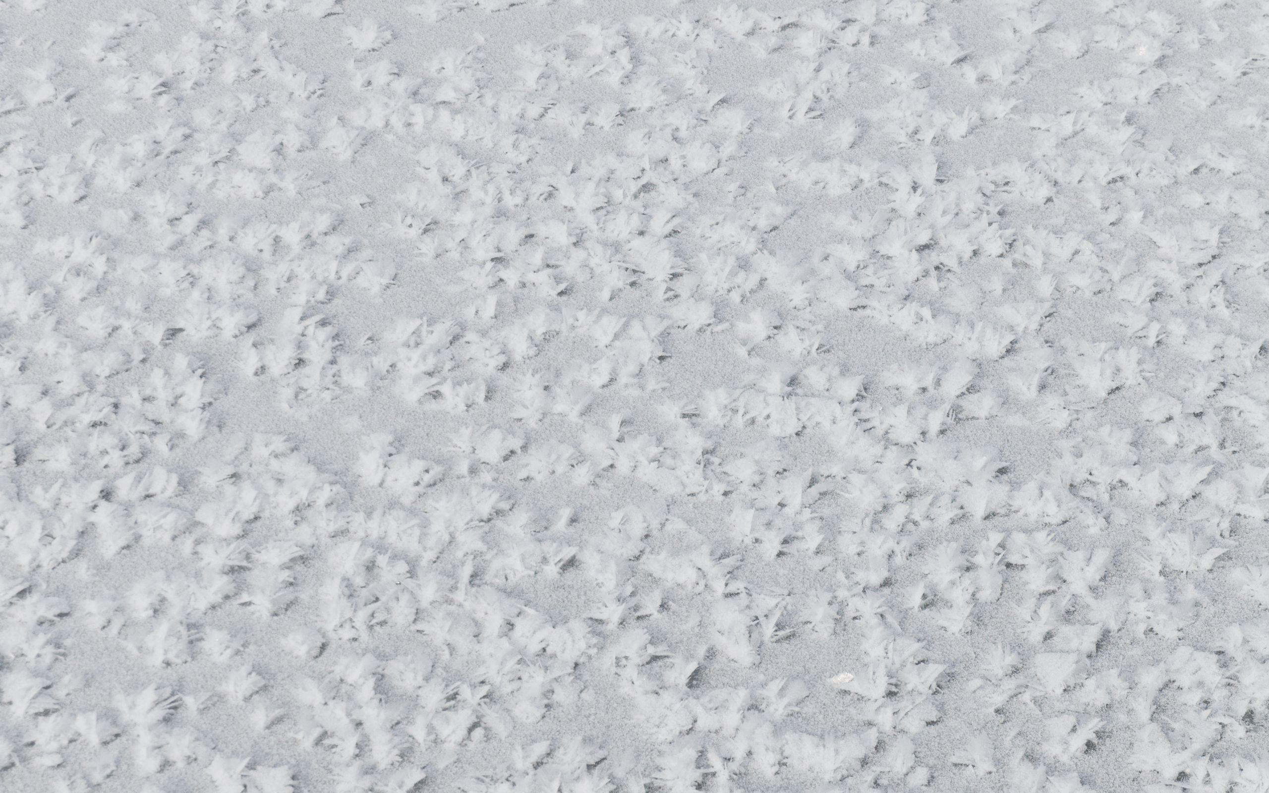 2560x1600 Download wallpaper 2560x1600 snow, texture, white, surface widescreen 16:10 HD background