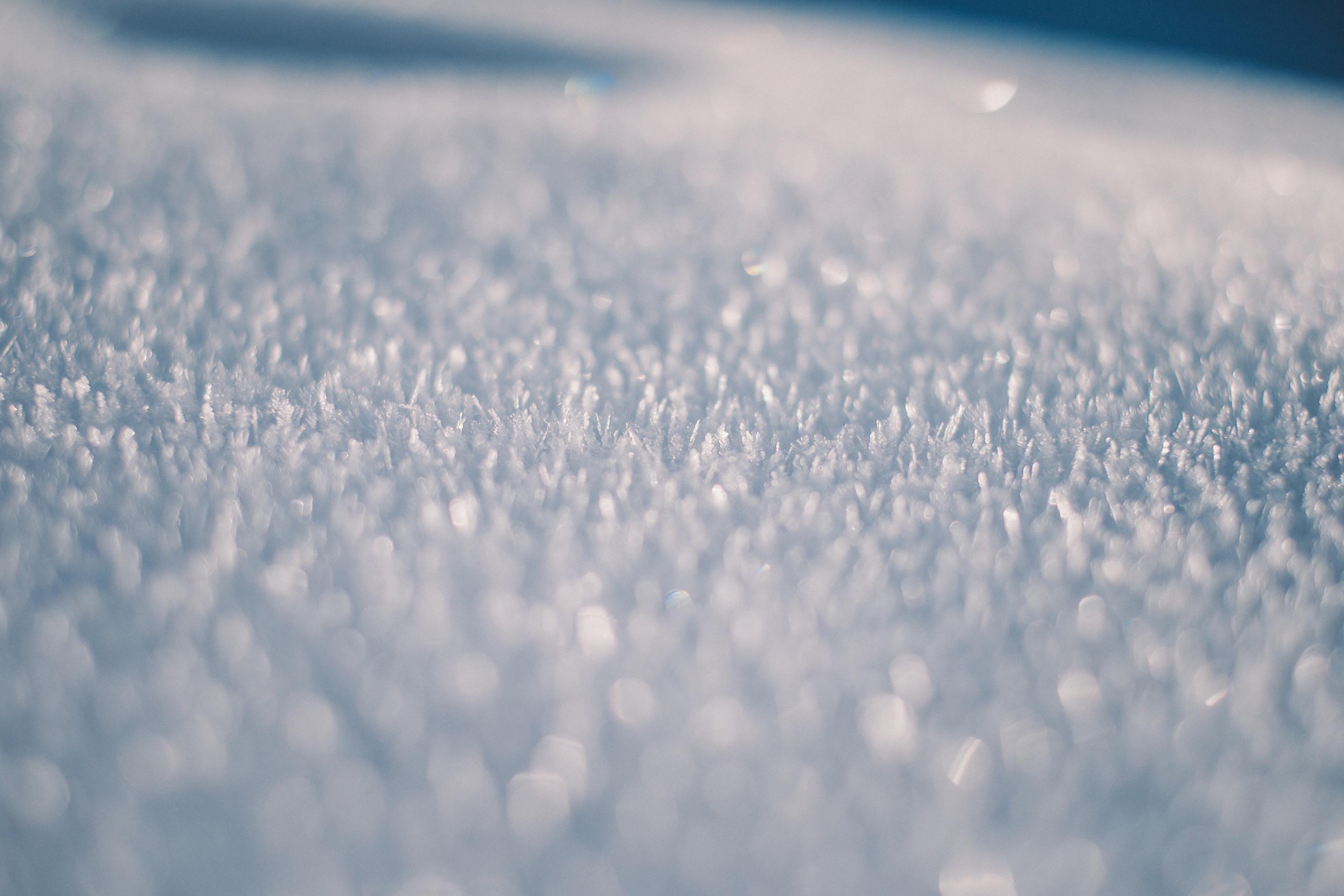 2880x1920 Close Up HD, Texture, Snowflake, Blur, Snow, Ice Gallery HD Wallpaper