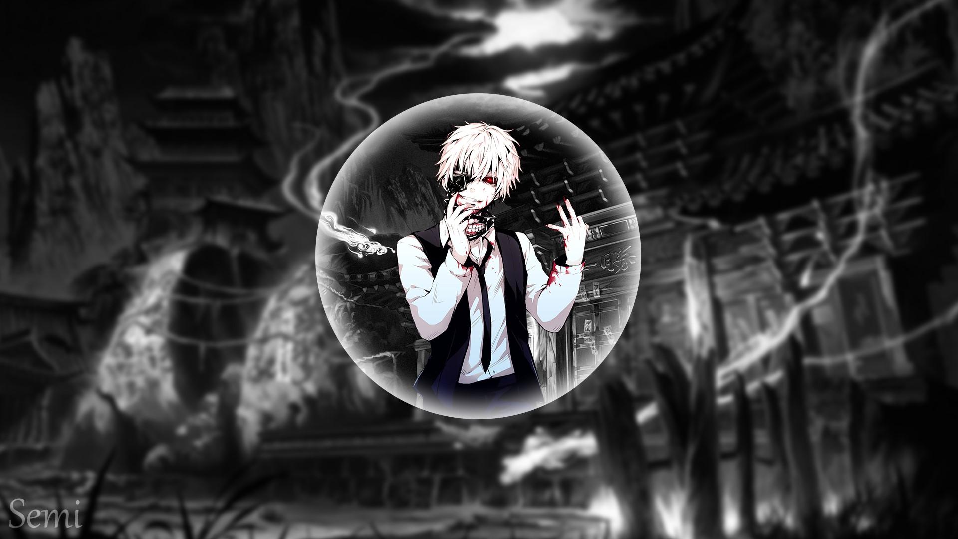1920x1080 Wallpaper / anime, Kaneki Ken, Tokyo Ghoul, black, Tokyo, Japan free download
