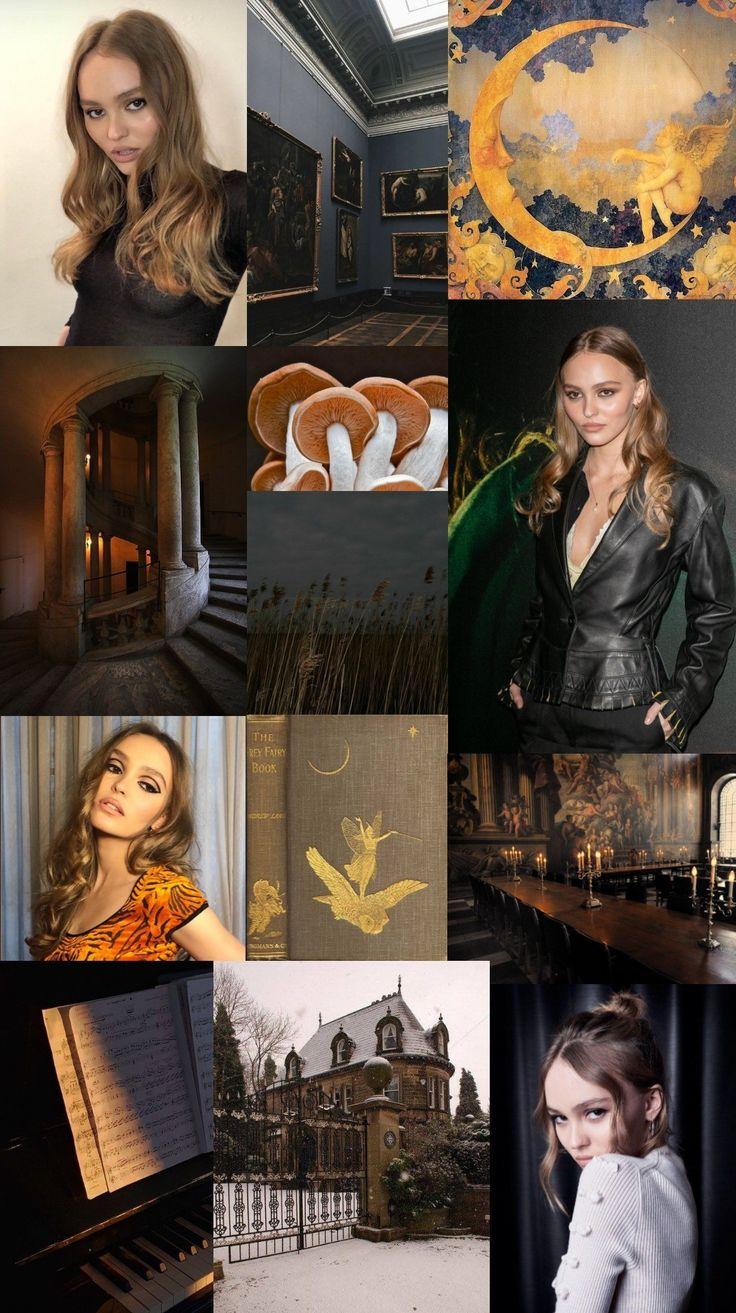 736x1313 LILY ROSE DEPP. Dark Feminine Aesthetic, Aesthetic Women, Wallpaper