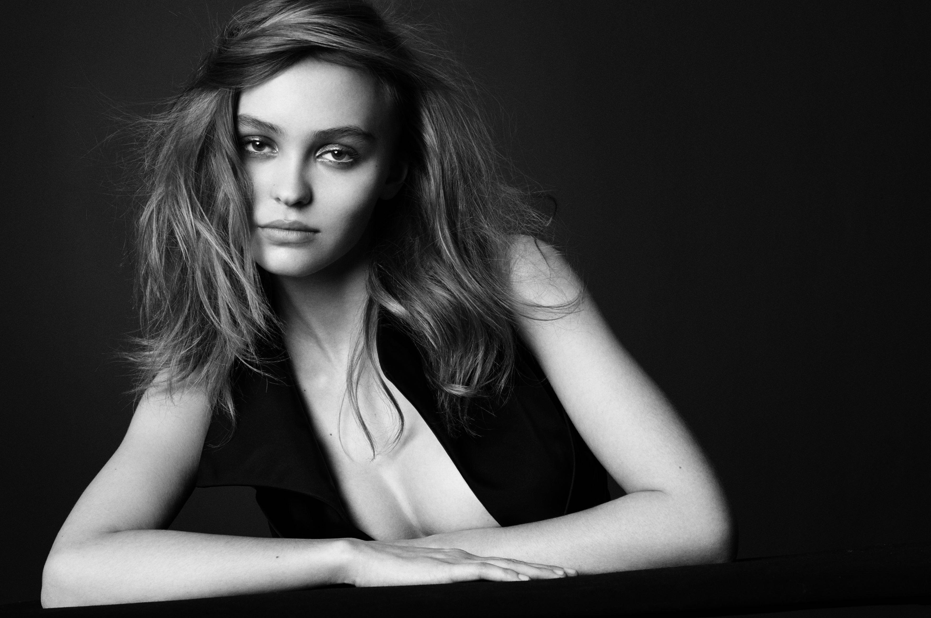 3543x2351 Lily Rose Depp Monochrome, HD Celebrities, 4k Wallpaper, Image, Background, Photo and Picture