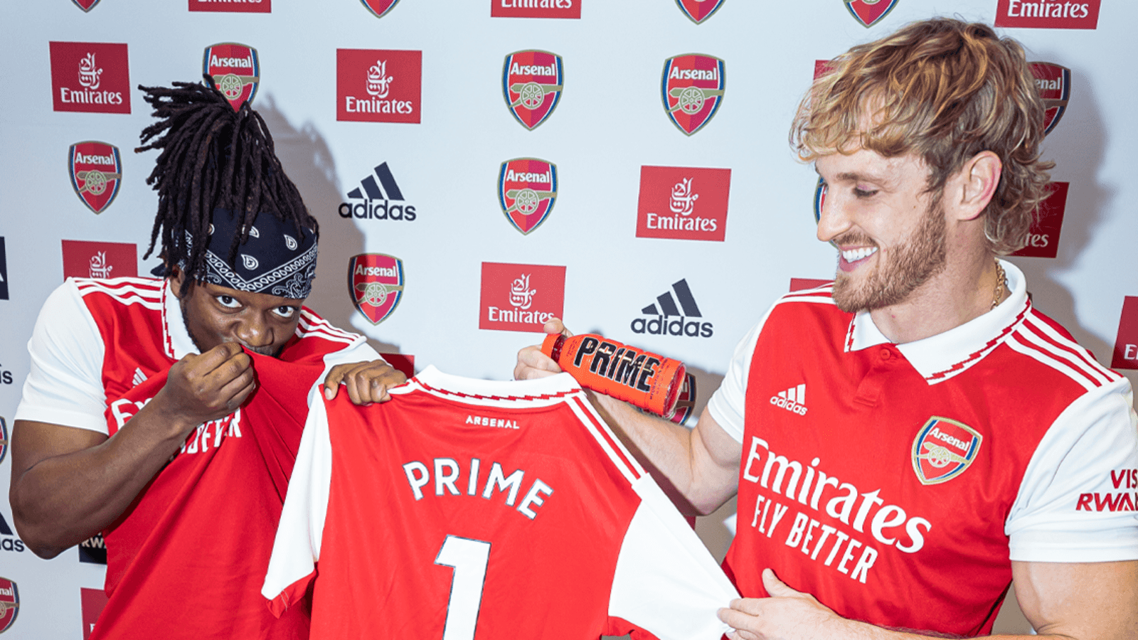 1600x900 Arsenal partners with PRIME hydration drink