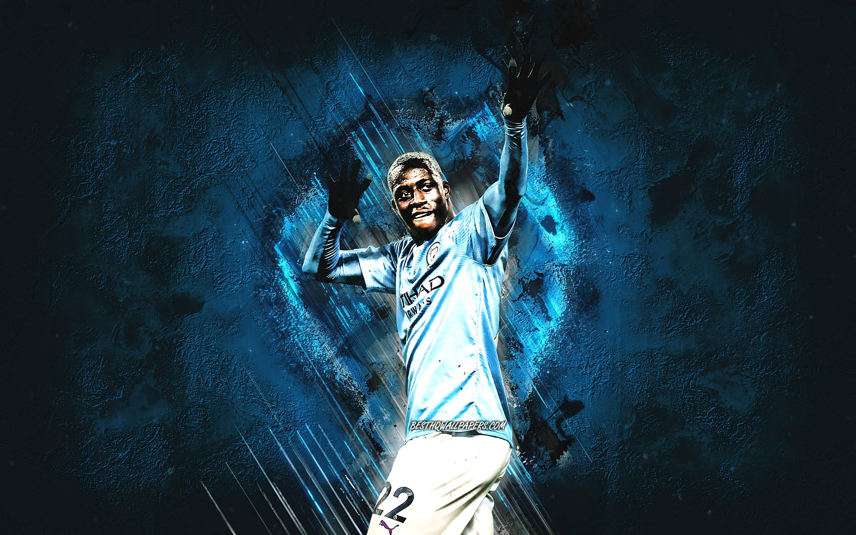 2880x1800 Download Benjamin Mendy Digital Illustration Wallpaper