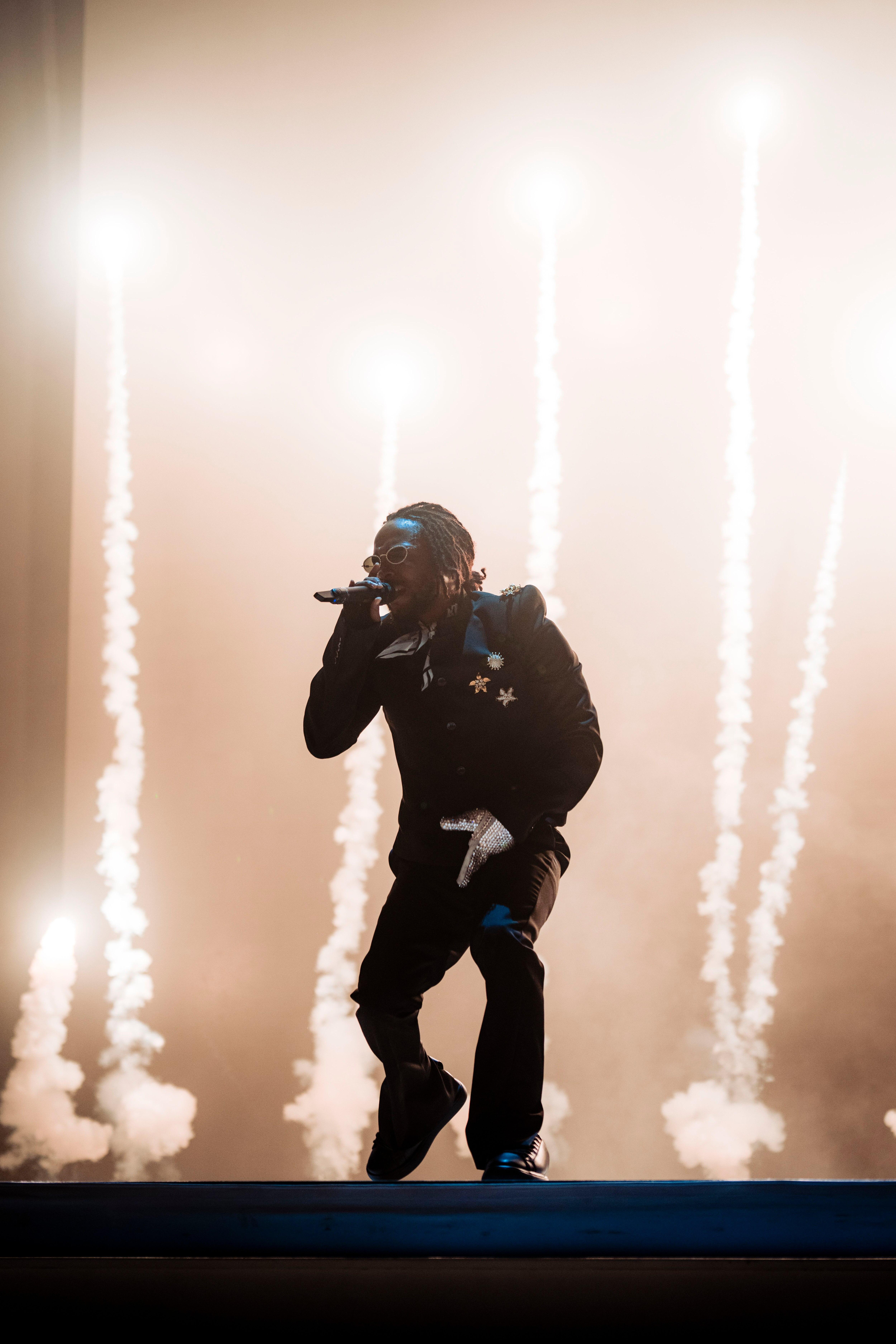5000x7500 On the TD Garden stage, Kendrick Lamar wrestles with love, fame, and himself Boston Globe
