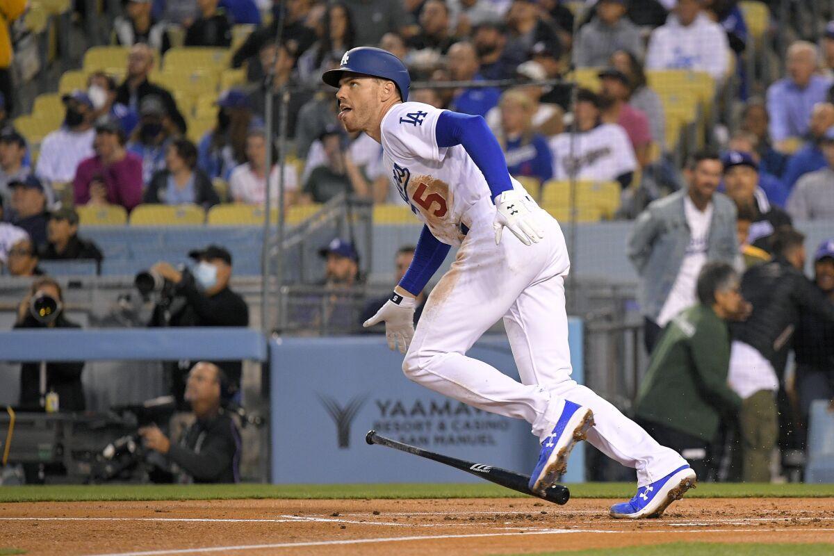 1200x800 Freddie Freeman home run vs. Braves helps power Dodgers win Angeles Times