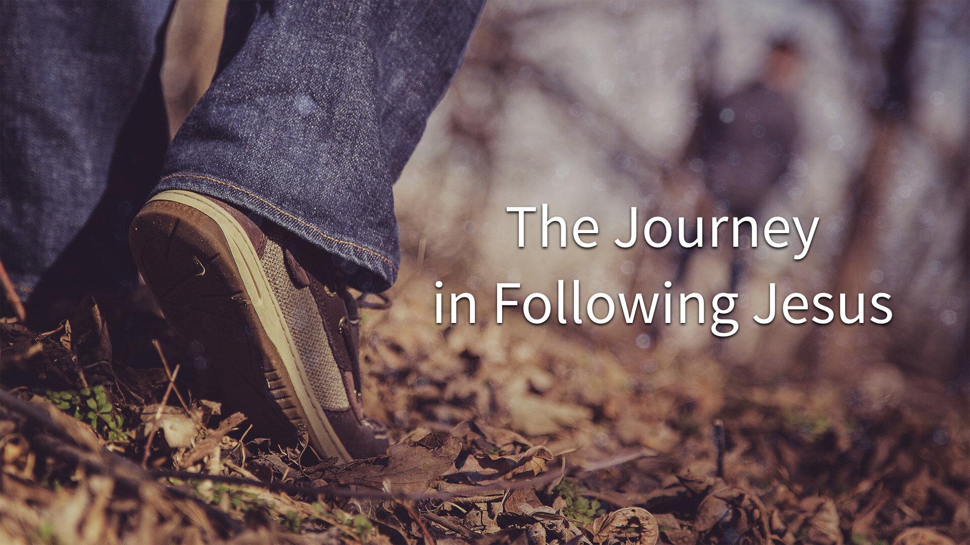 1920x1080 The Journey of Following Jesus Sunday
