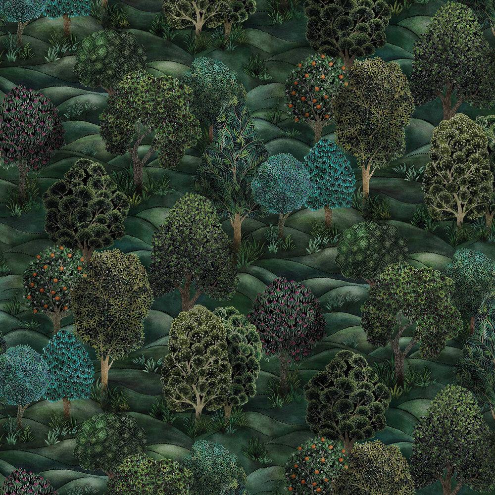 1000x1000 Forest by Cole & Son Greens : Wallpaper Direct