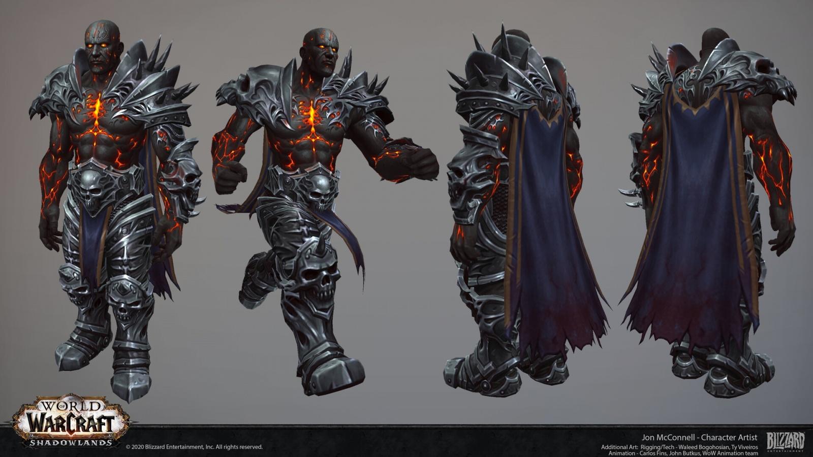1600x900 Shadowlands Art Blast: Bolvar Fordragon and Sire Denathrius by Senior Character Artist Jon McConnell