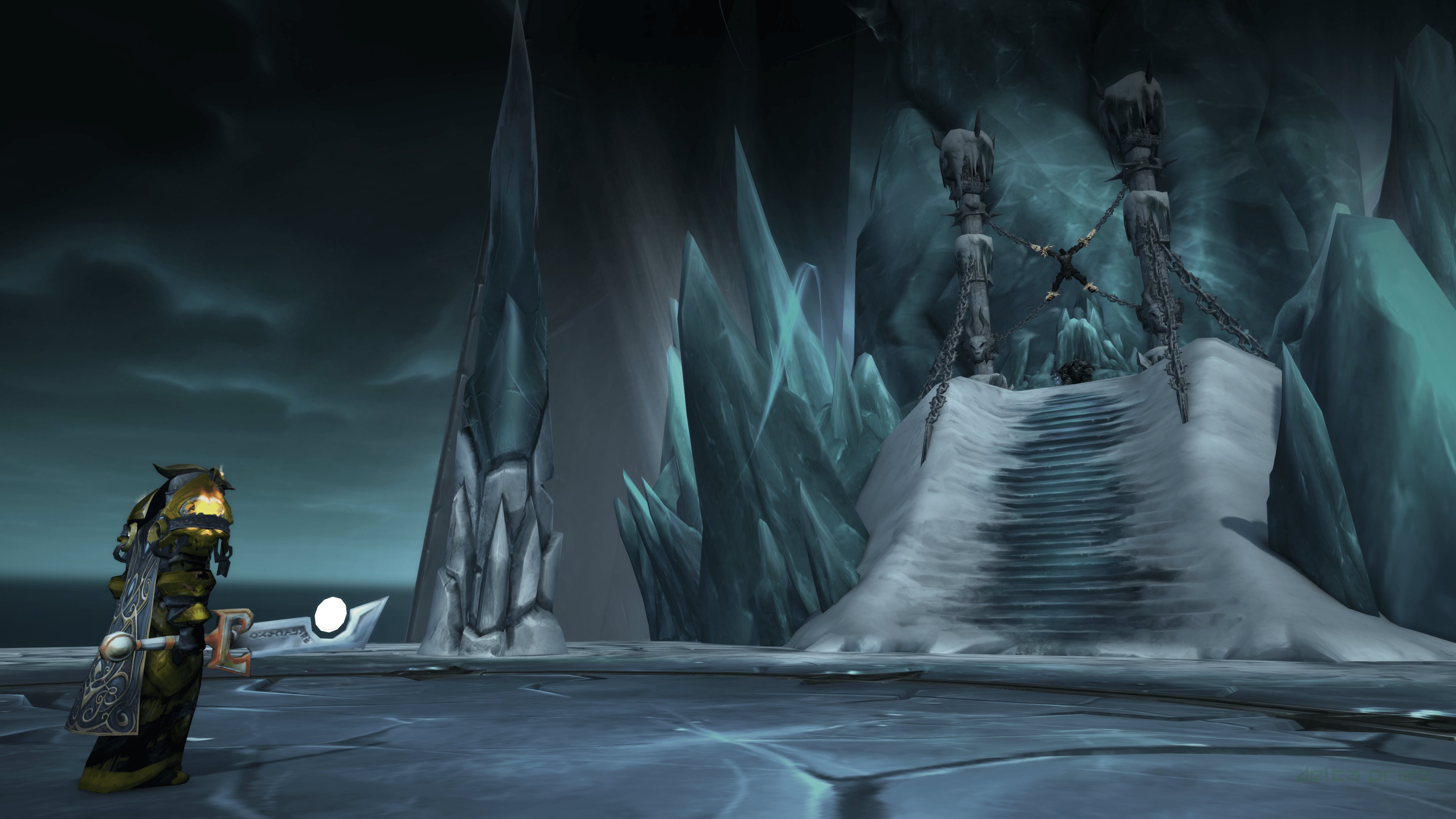 3840x2160 Tirion Fordring The Lich King Arthas Menethil Icecrown Citadel Ashbringer World Of Warcraft Wrath Of Wallpaper:3840x2160