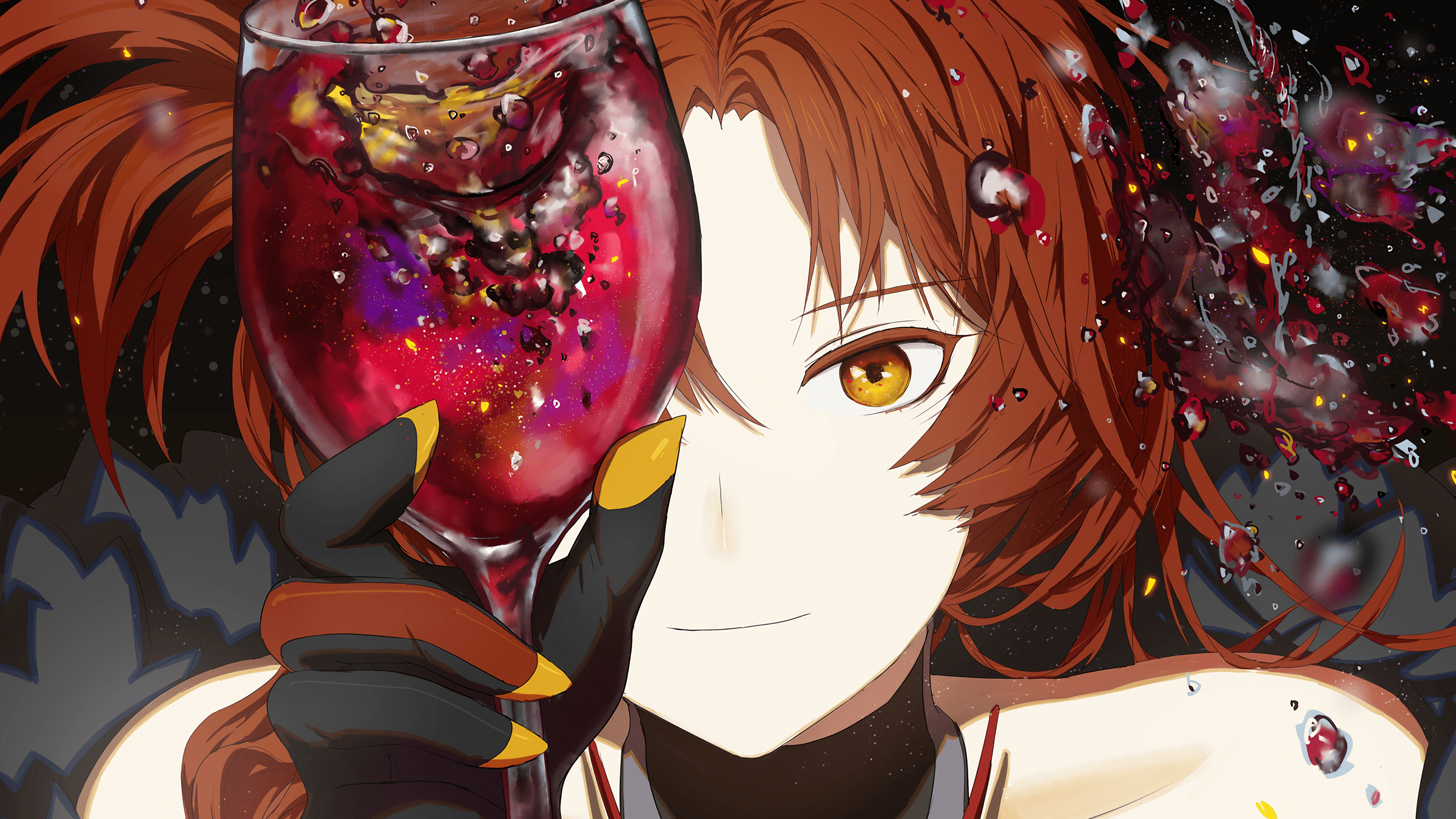 2400x1350 Murata Himeko HD Wallpaper and Background