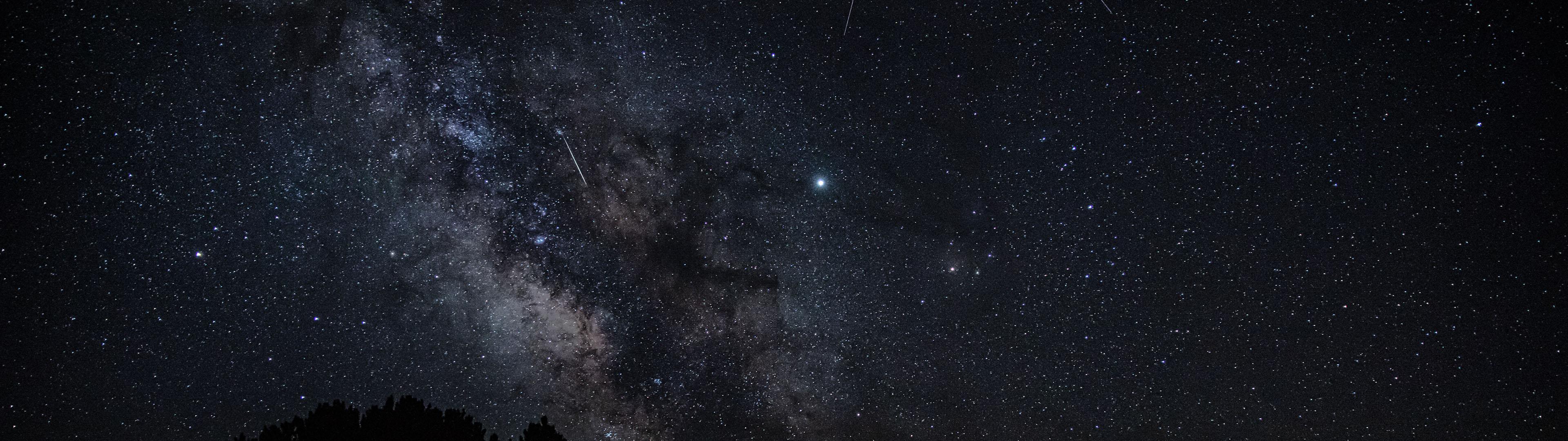 3840x1080 Night Stars