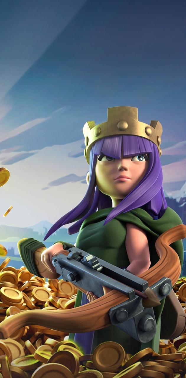 630x1280 Archer Queen wallpaper