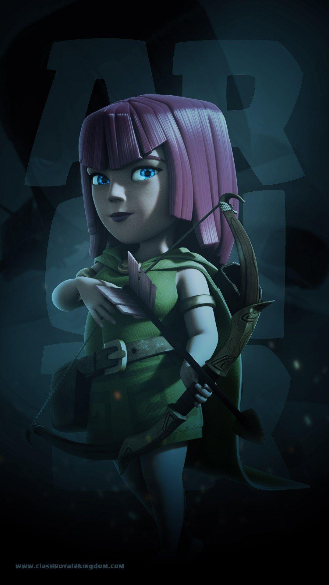 1080x1920 Anime Queen Archer HD Wallpaper