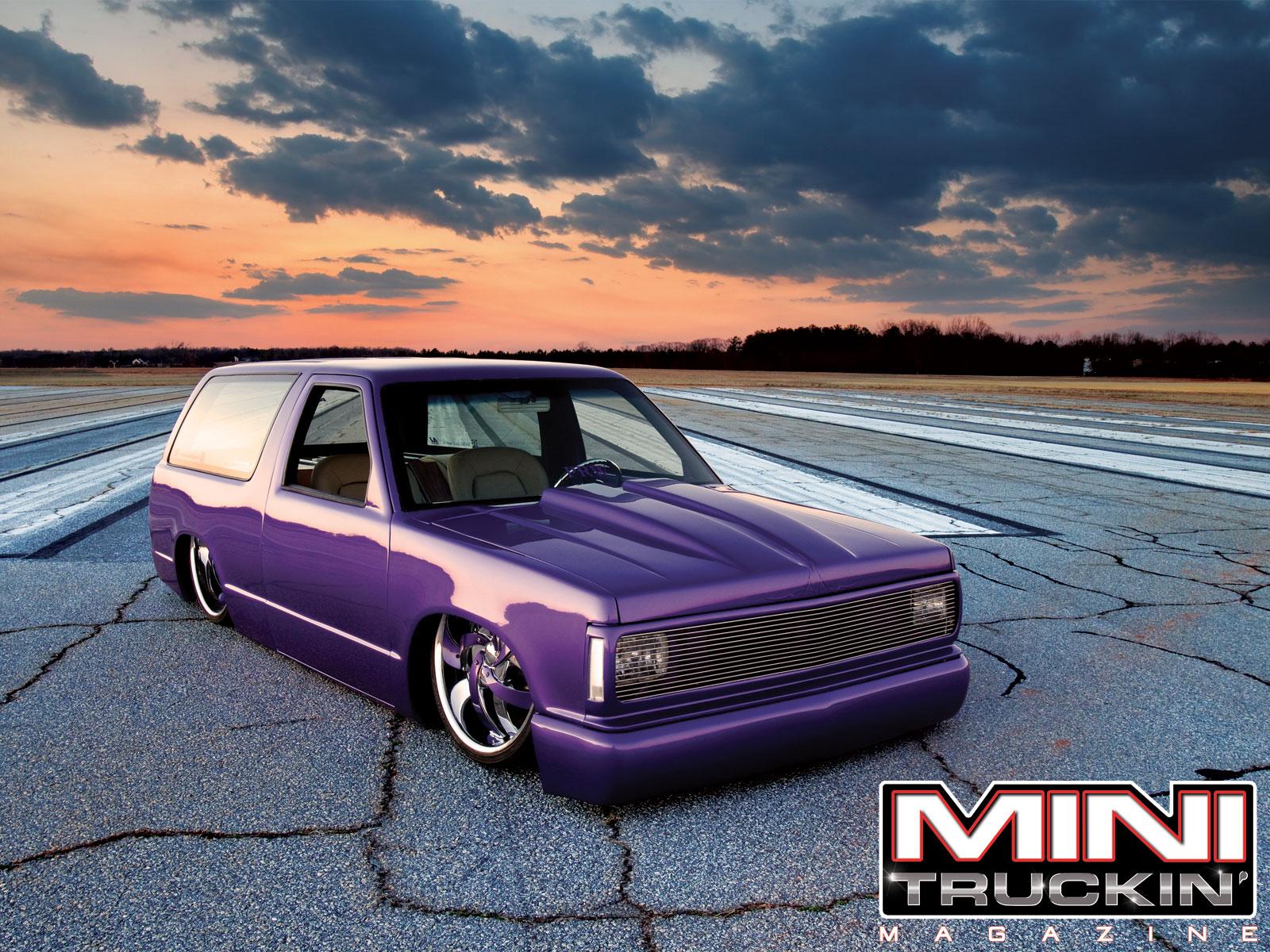 1600x1200 Free download Mini Truckin Desktop Wallpaper June2011 1985 Chevy S10 Blazer Front [1600x1200] for your Desktop, Mobile & Tablet. Explore Mini Truckin Wallpaper. Mini Cooper Wallpaper, Mac Mini Wallpaper, Mini Graphics Wallpaper