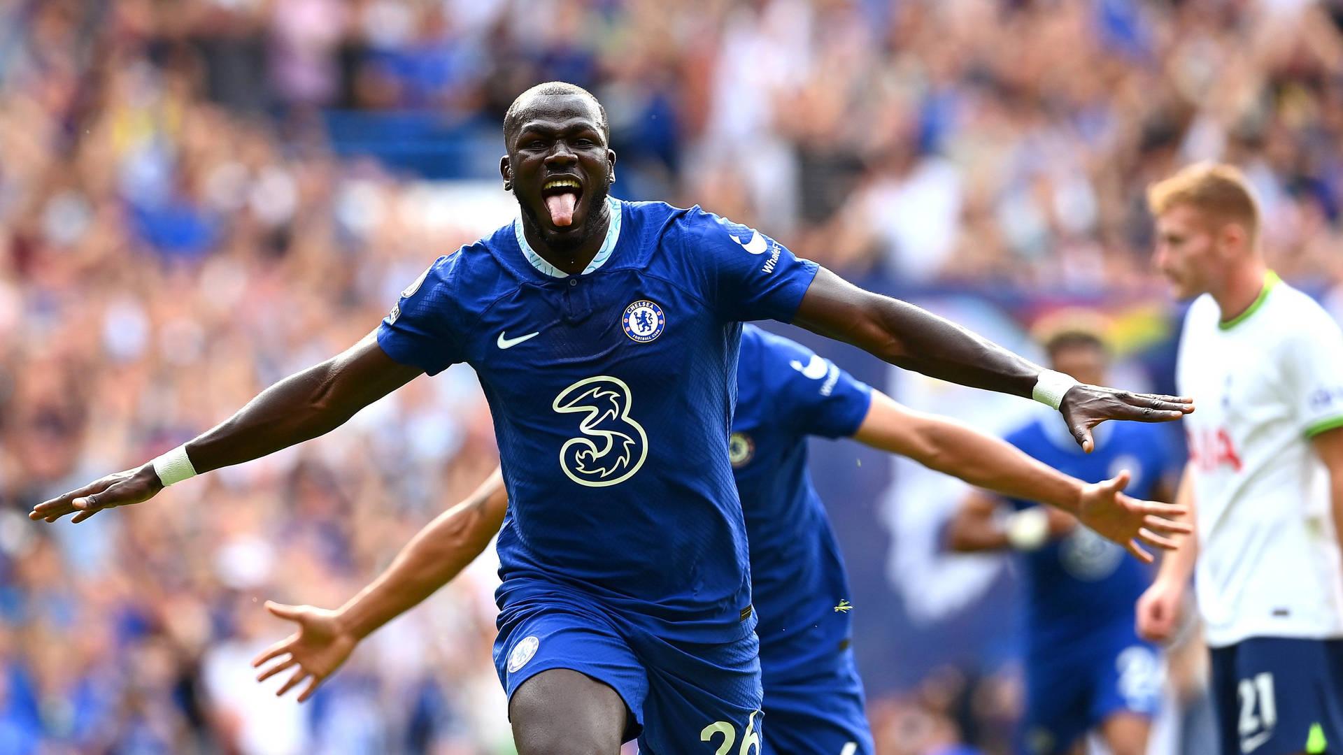 1920x1080 Download Kalidou Koulibaly Tongue Out Wallpaper