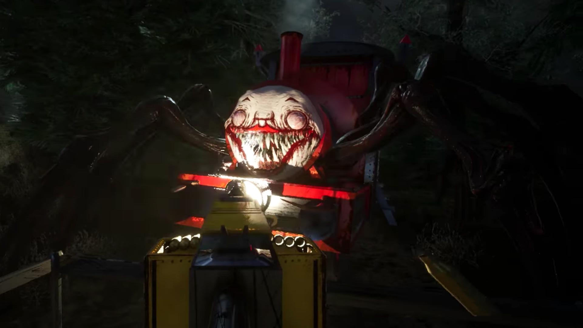 1920x1080 Choo Choo Charles Is A Train Based Horror Game With An Evil Clown Spider Train