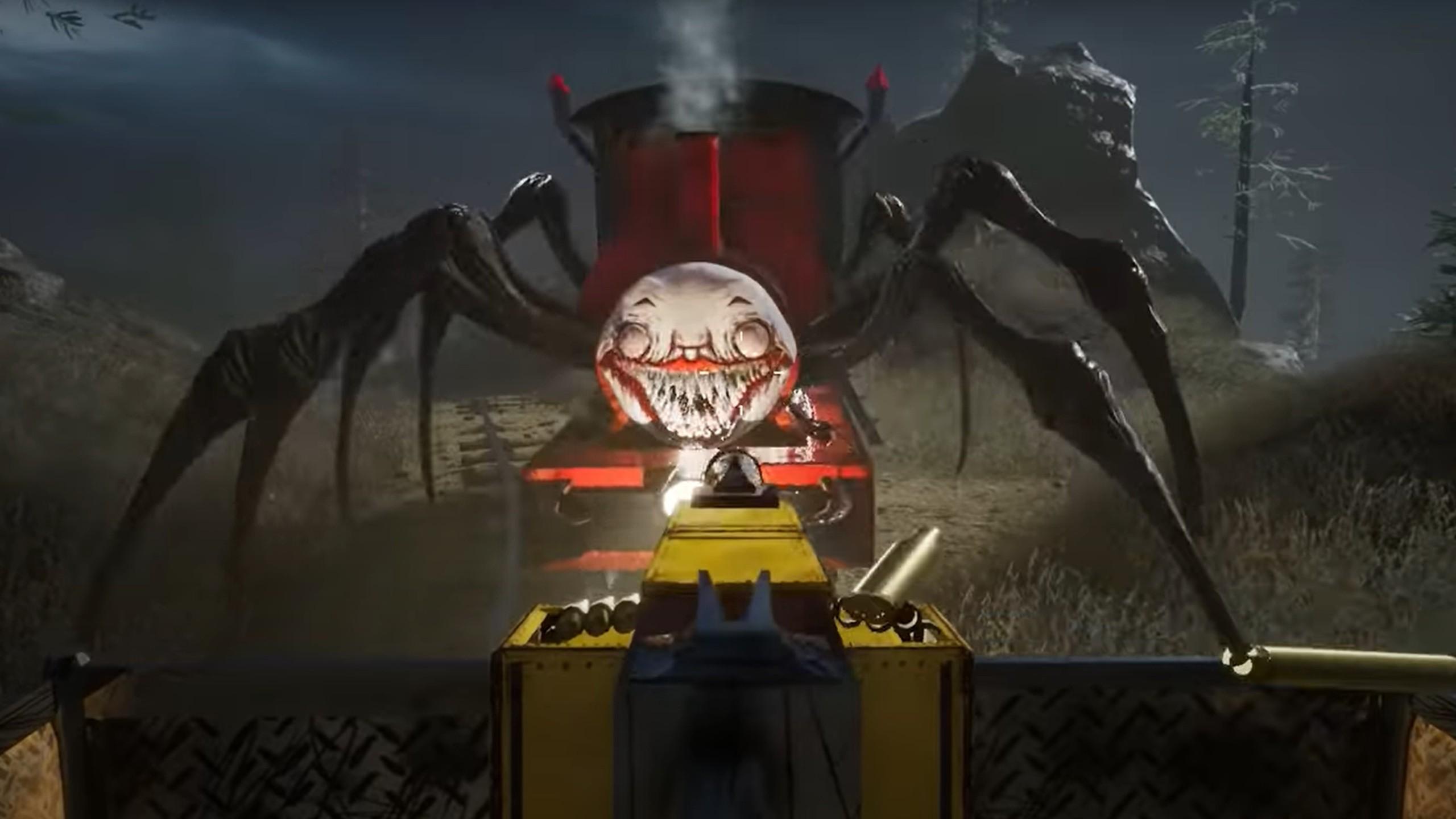 2560x1440 New Horror Game 'Choo Choo Charles' Features A Spider Train