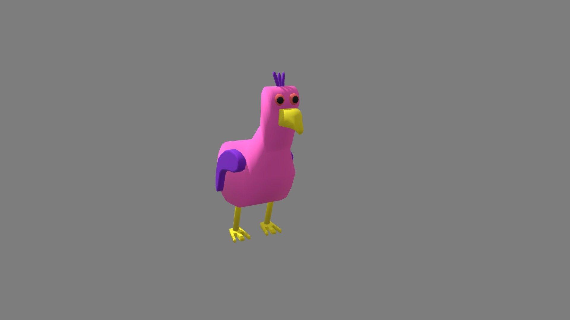 3D model Opila Bird - Garten of Banban VR / AR / low-poly