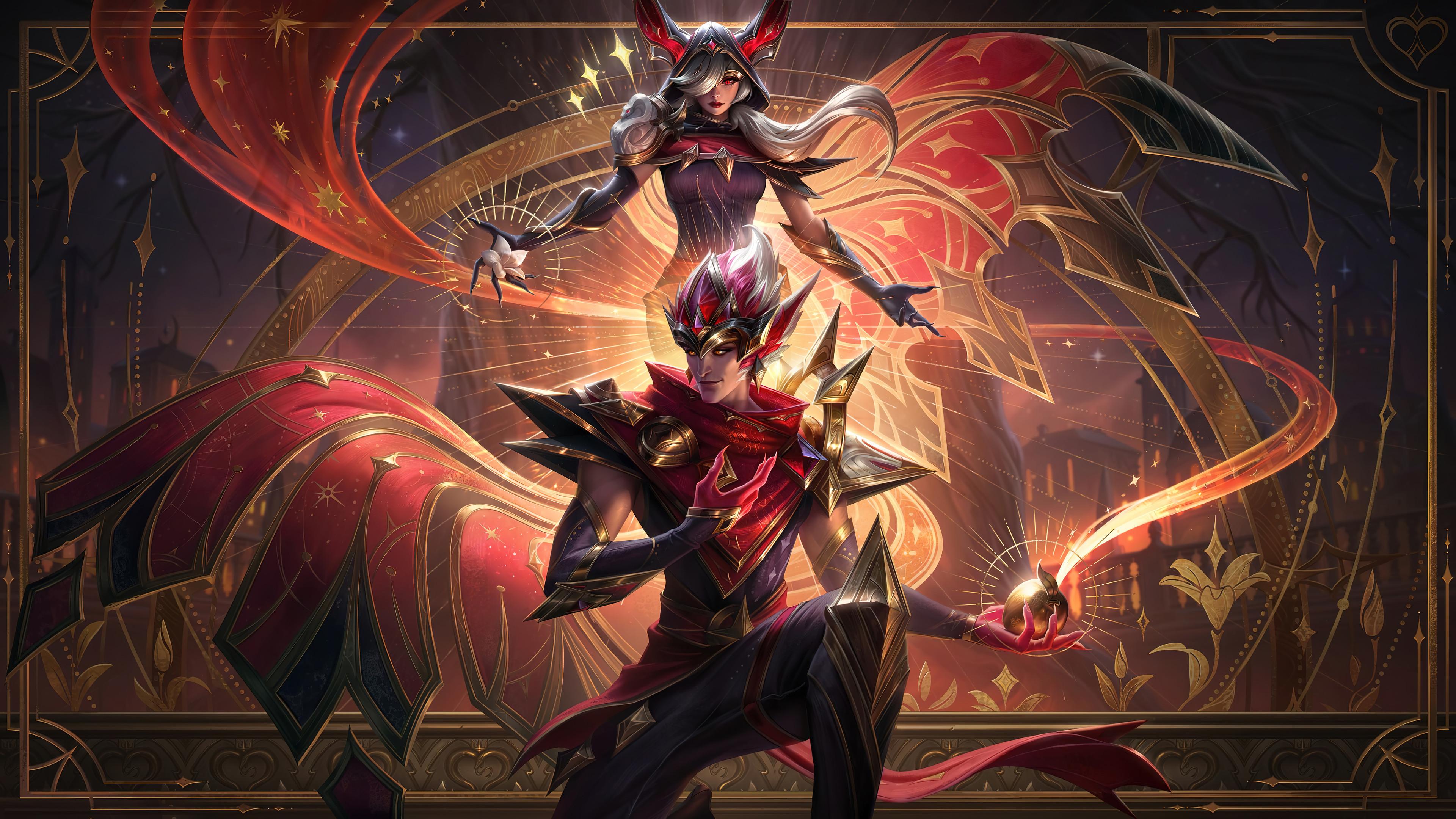 3840x2160 ARCANA XAYAH & RAKAN