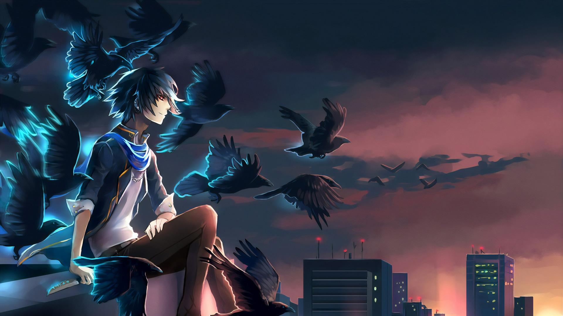 1920x1080 Wallpaper / anime boy, anime, artist, artwork, digital art, hd, 4k, 5k, free download
