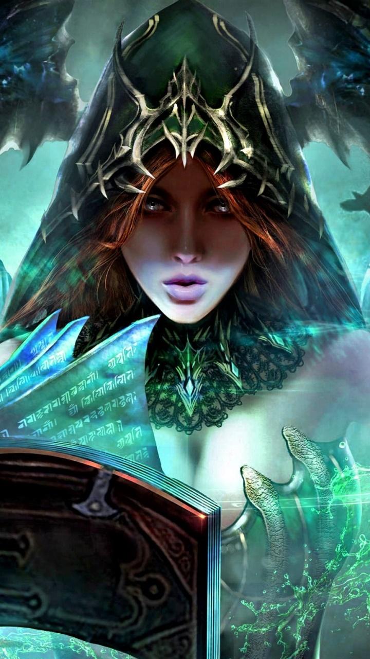720x1280 Wallpaper / Video Game Legend Of The Cryptids Phone Wallpaper, Fantasy, Book, Hood, Witch, 720x1280 free download