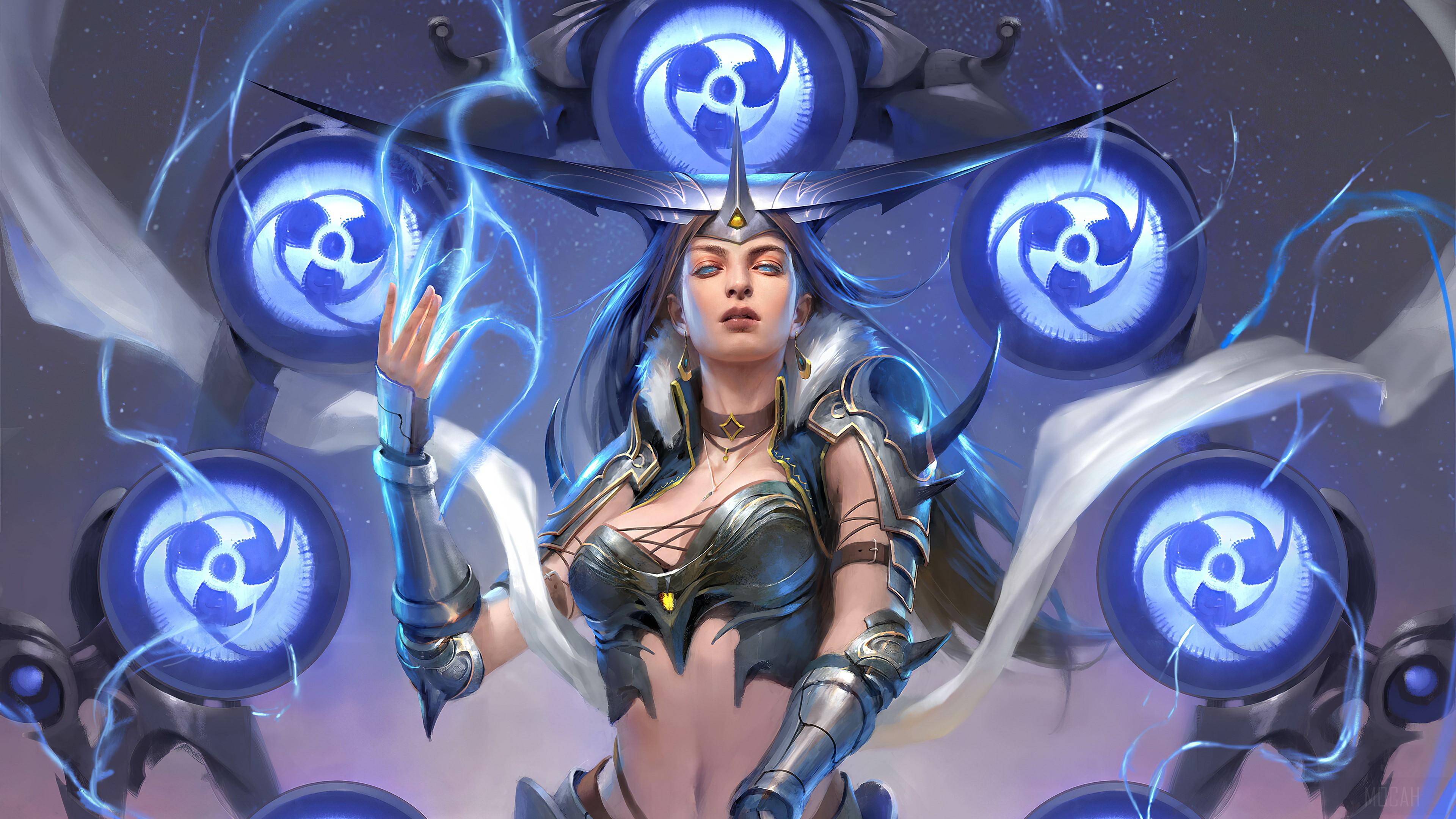 3840x2160 Legend Of The Cryptids Dark Fantasy Raijin 4k Gallery HD Wallpaper