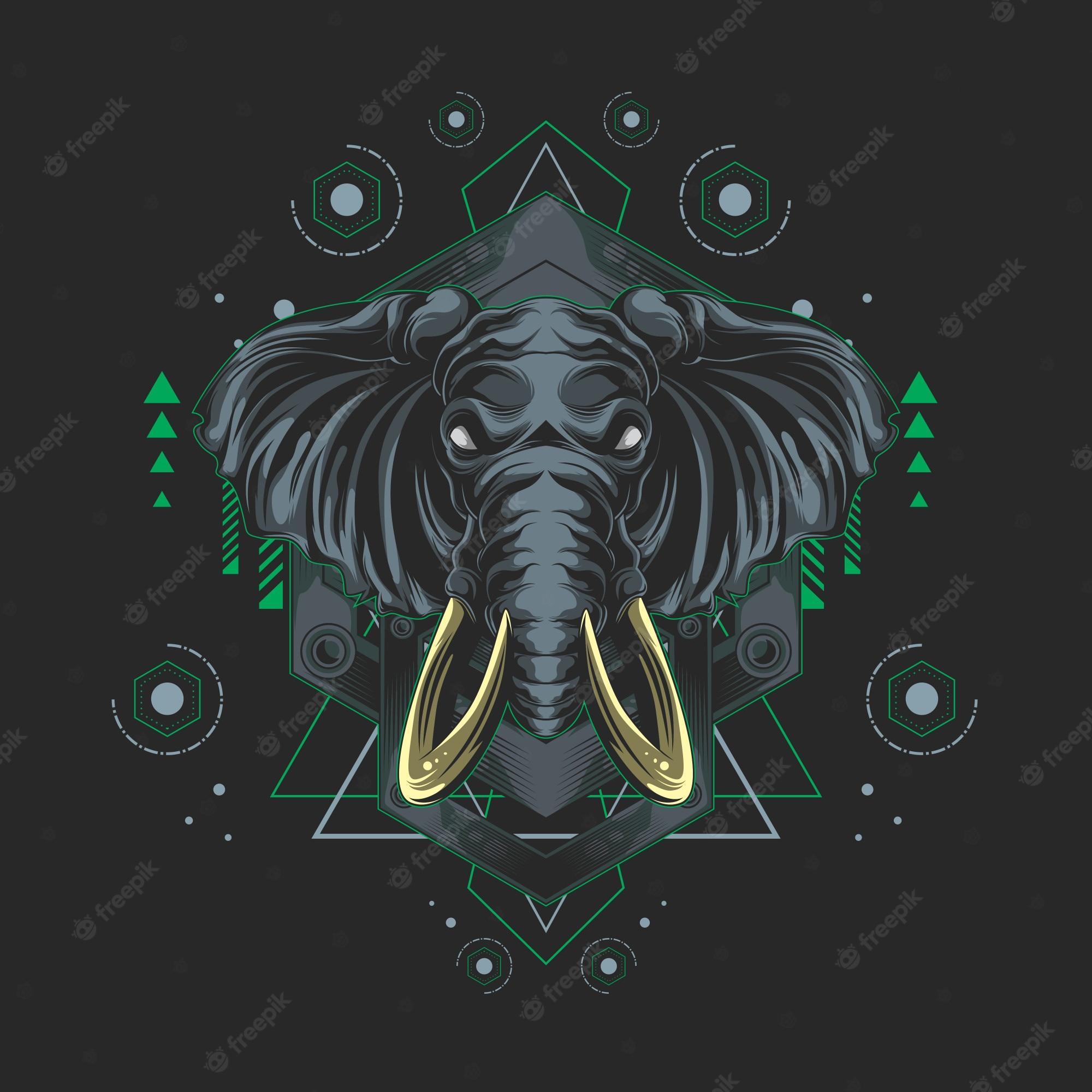 Download Oakland Athletics Angry Elephant Wallpaper