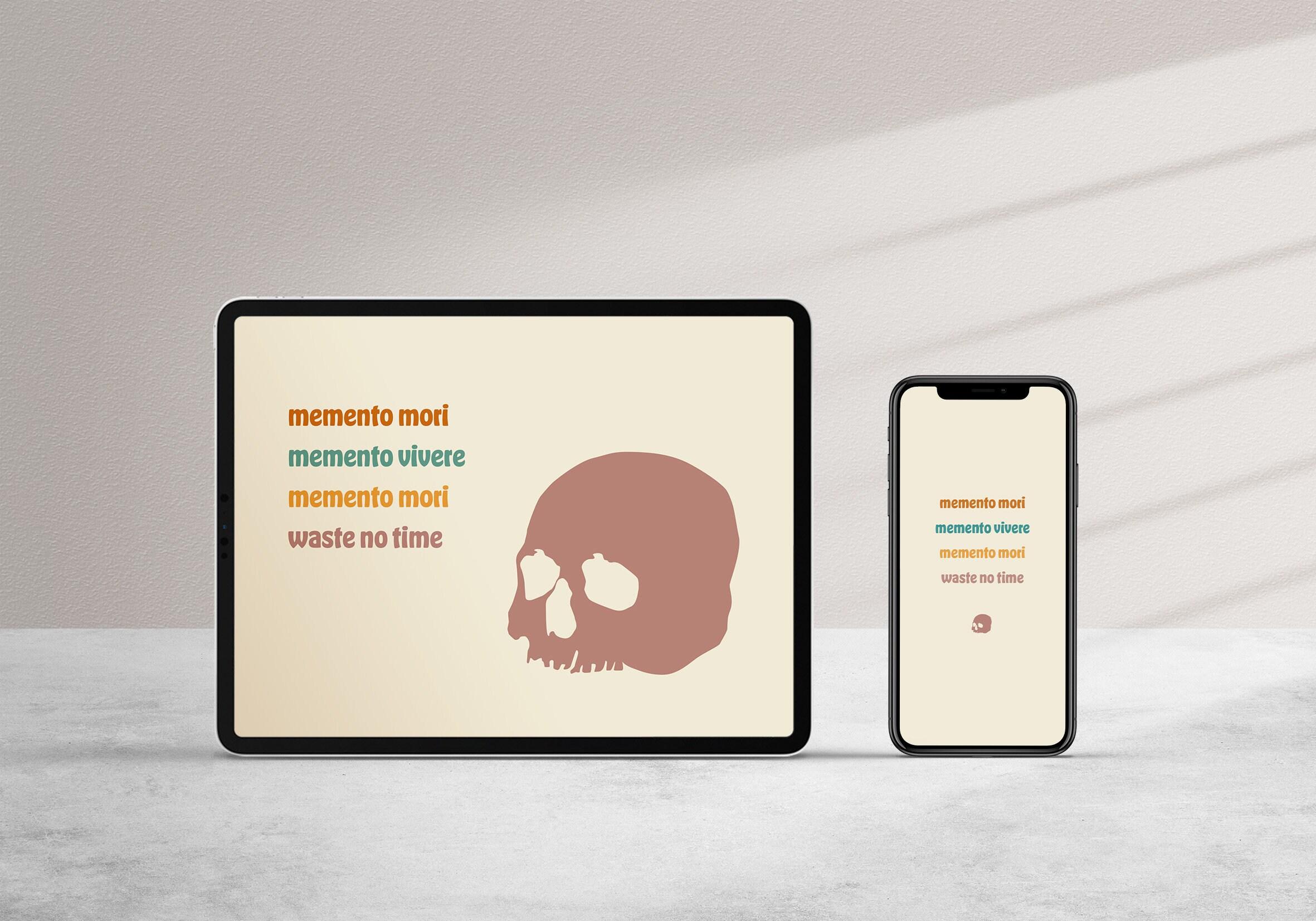 2362x1653 Momento Mori Procrastinators Wallpaper / Background Digital