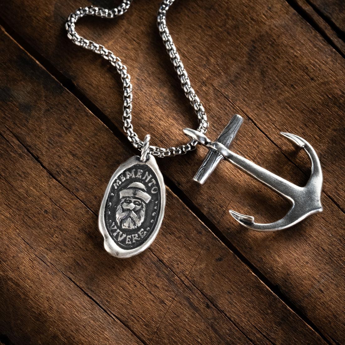 1100x1100 MEMENTO MORI / MEMENTO VIVERE + ANCHOR