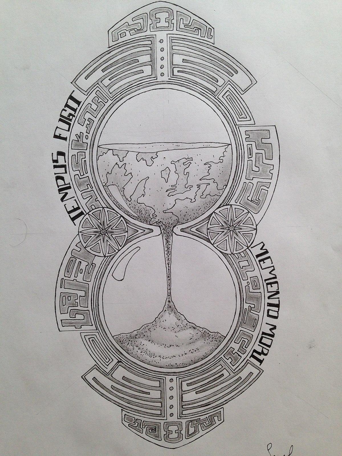 1200x1600 Tempus fugit.Memento