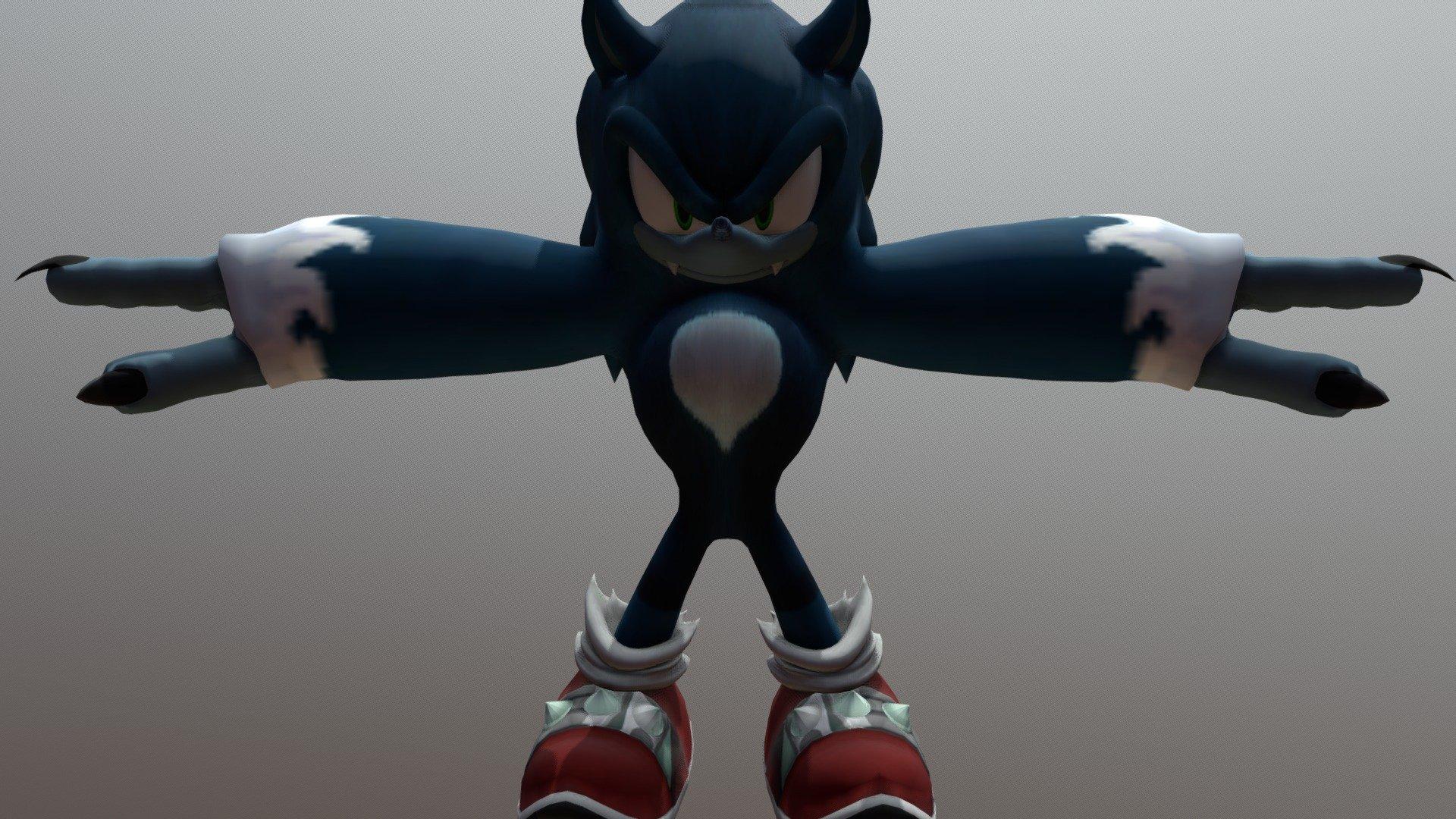 1920x1080 Sonic Unleashed Sonic Free 3D model by blacktailsthefox [9fd6304]
