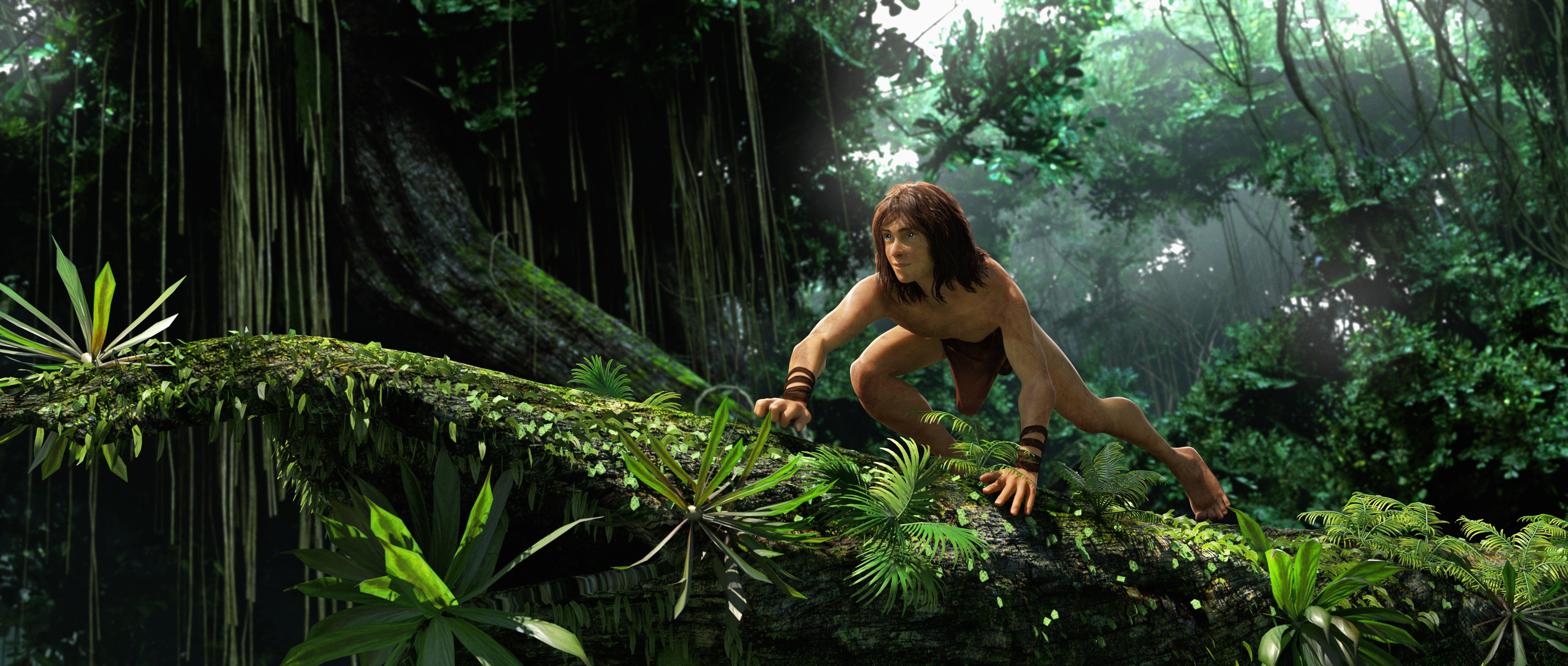 8192x3478 TARZAN action adventure family wallpaperx3478