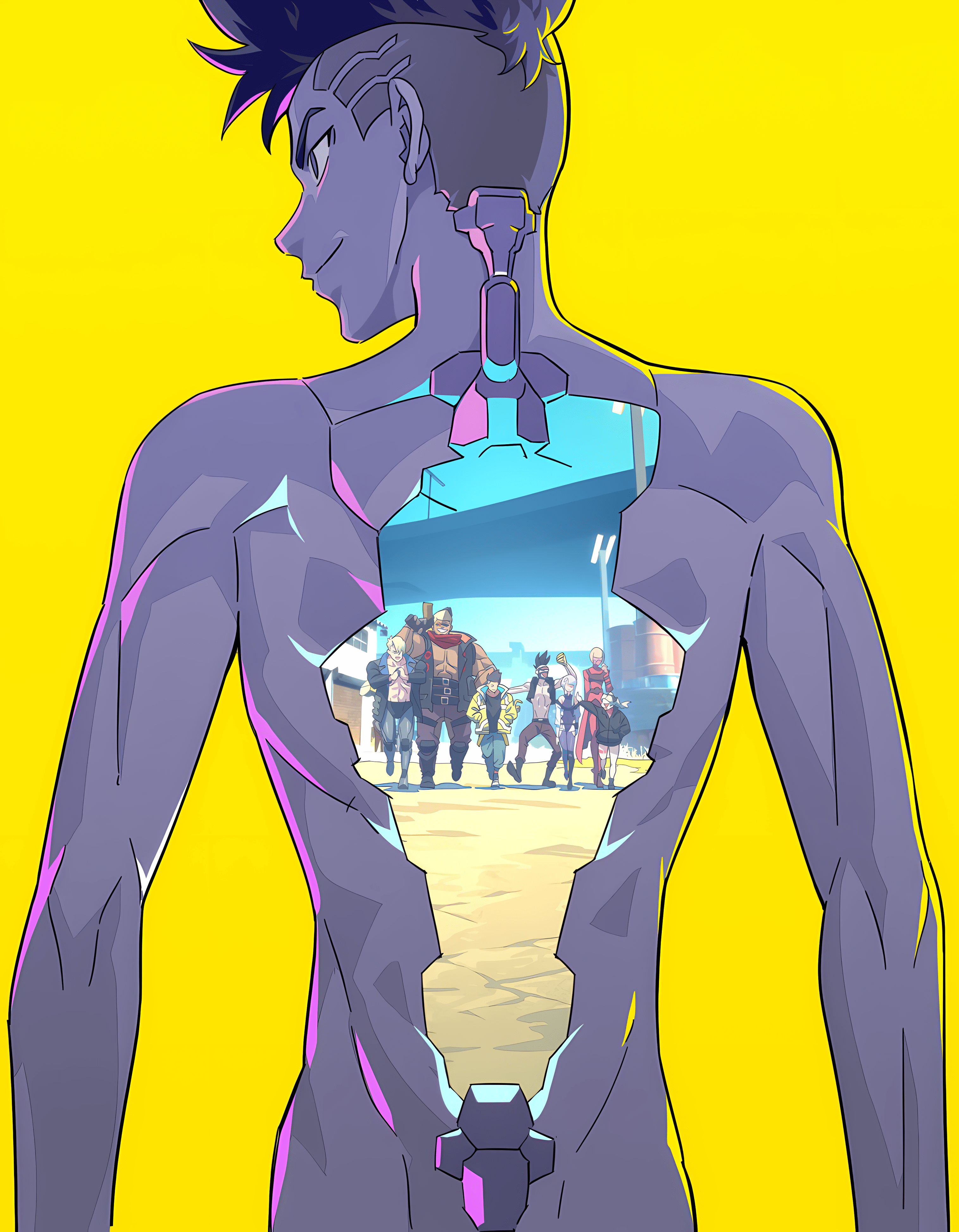 3030x3894 David Martinez (Edgerunners), Cyberpunk