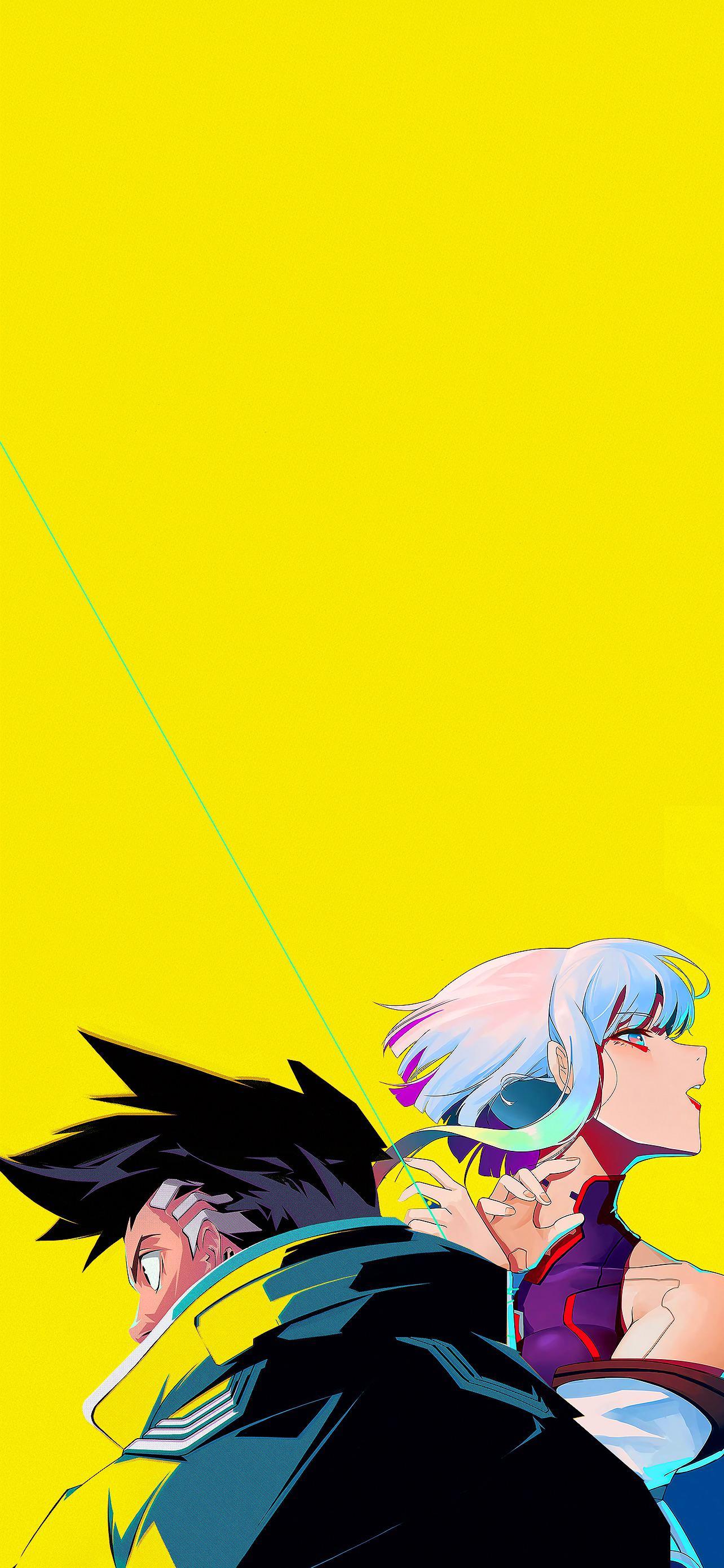 1284x2778 iOS 16 wallpaper of David and Lucy