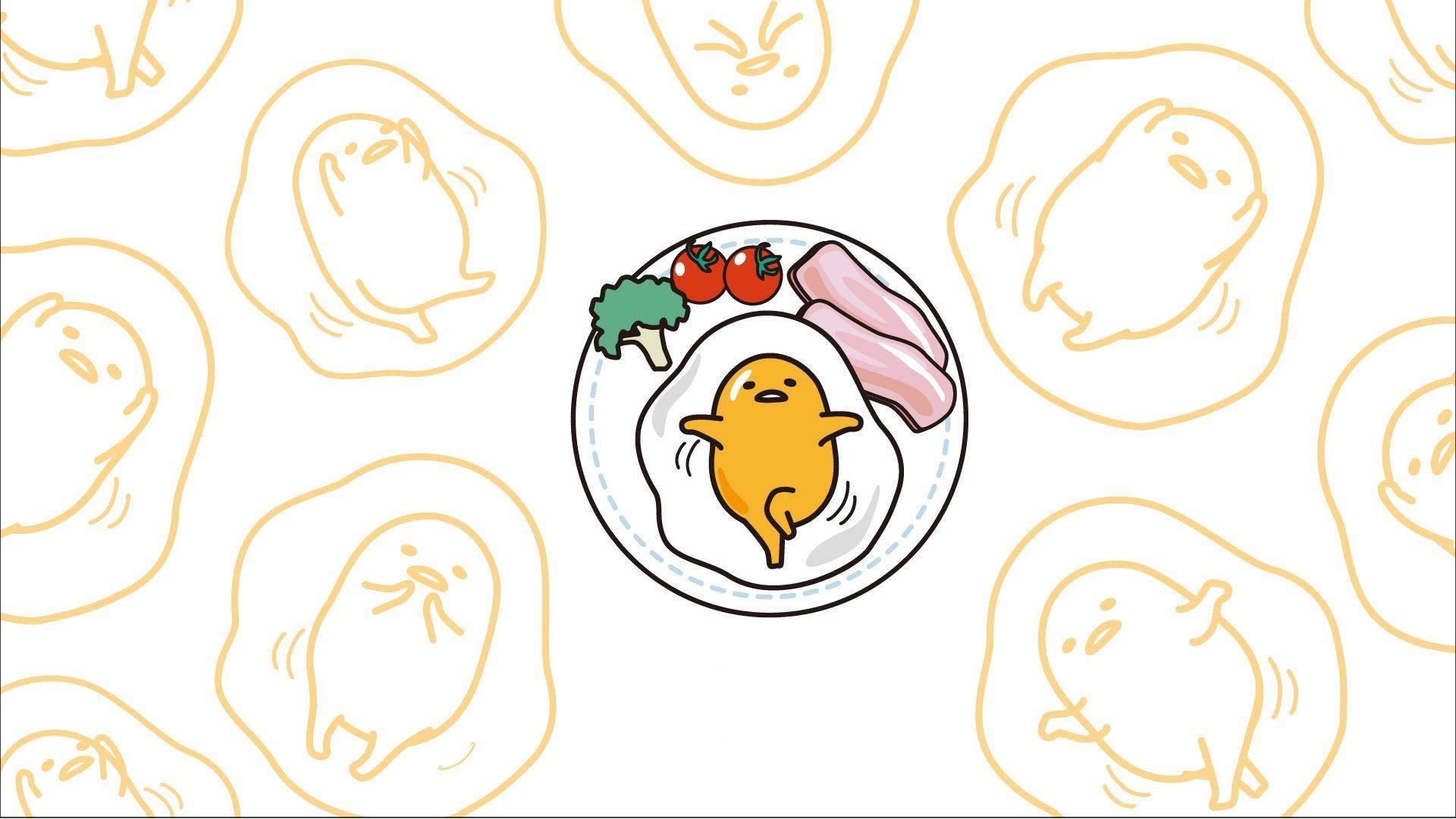 1920x1080 Download Kawaii HD Gudetama Wallpaper