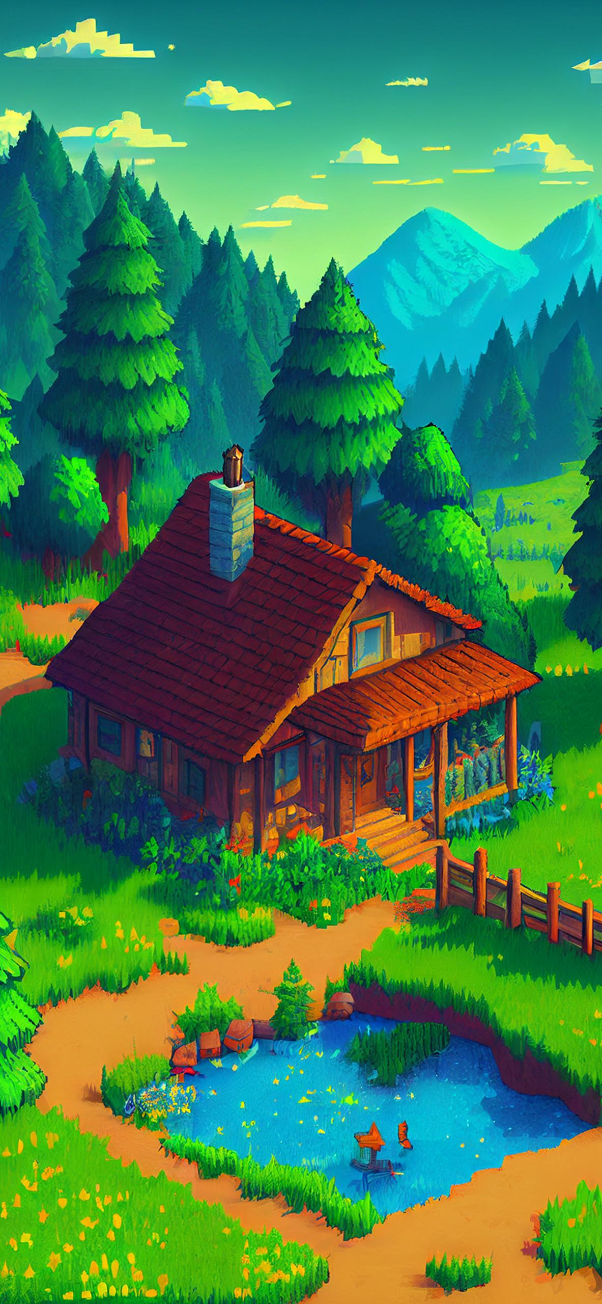 1183x2560 Stardew Valley Aesthetic Wallpaper Valley Wallpaper 4k