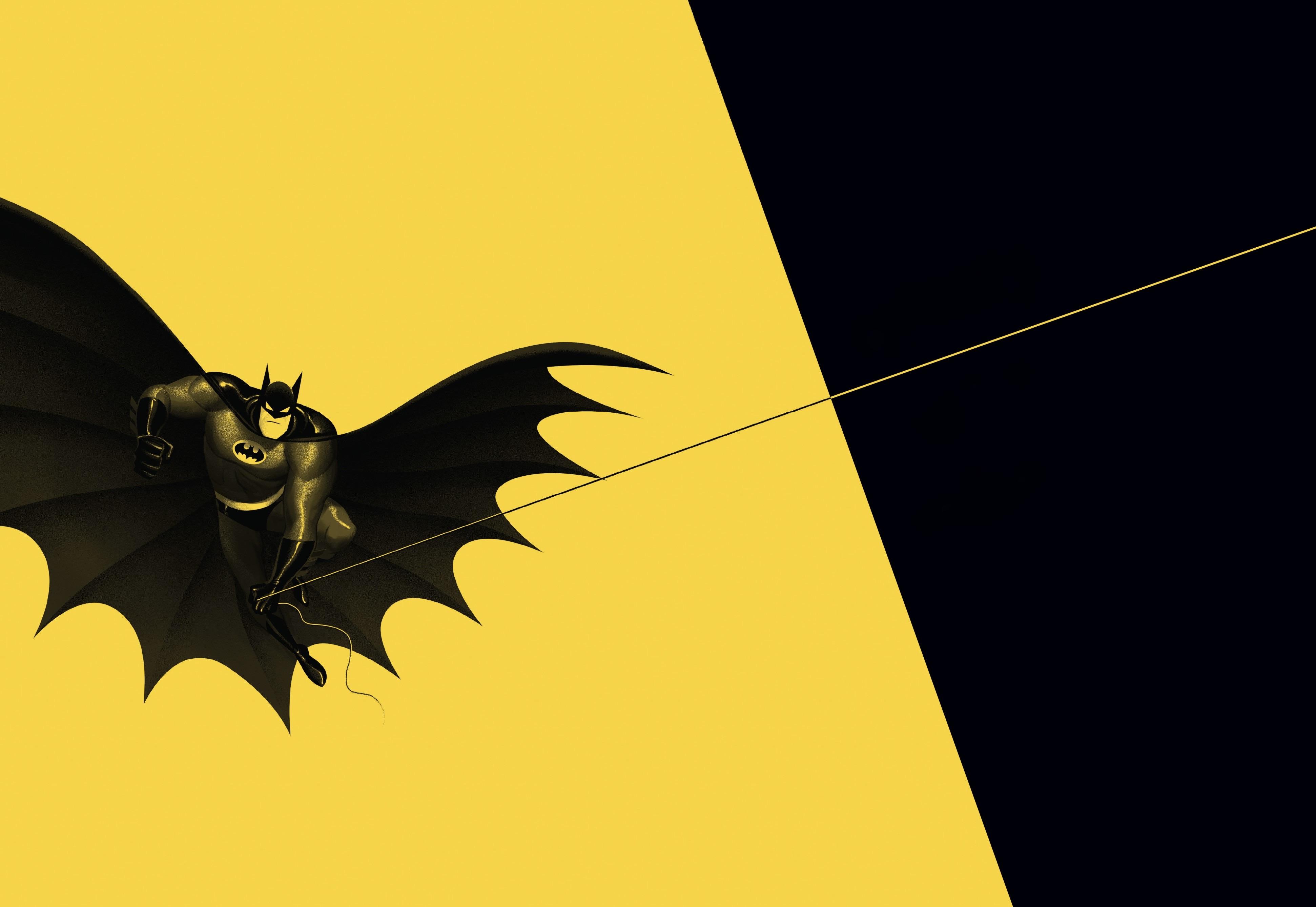 3884x2677 Batman: The Animated Series HD Wallpaper and Background