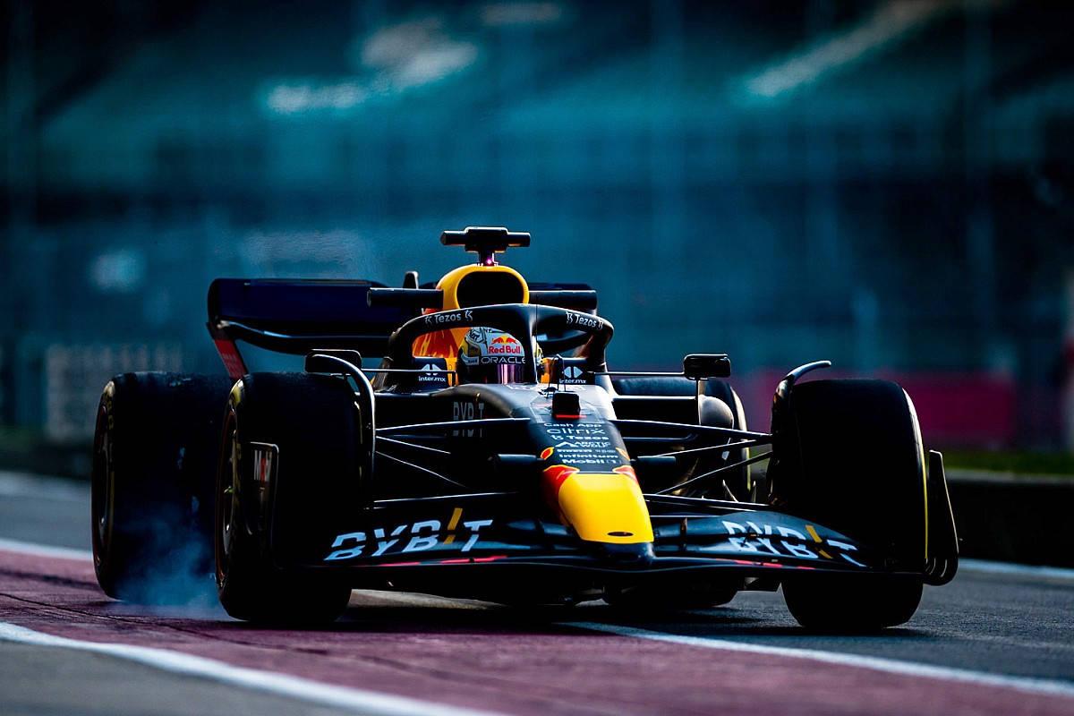 1200x800 Download Max Verstappen Red Bull RB18 Car Wallpaper