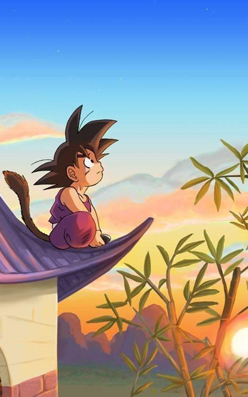 800x1280 Son Goku Kid Wallpaper