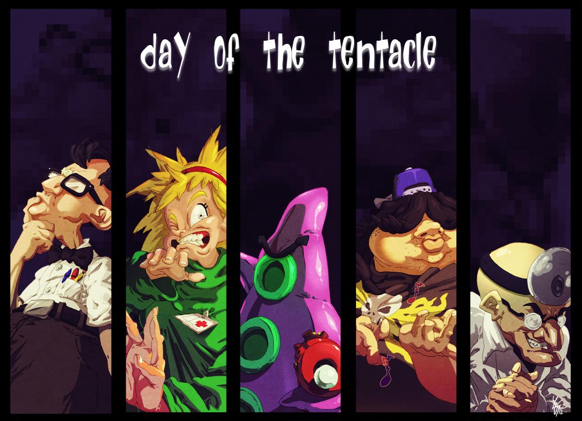 1200x868 Day of the Tentacle fan art wallpaper
