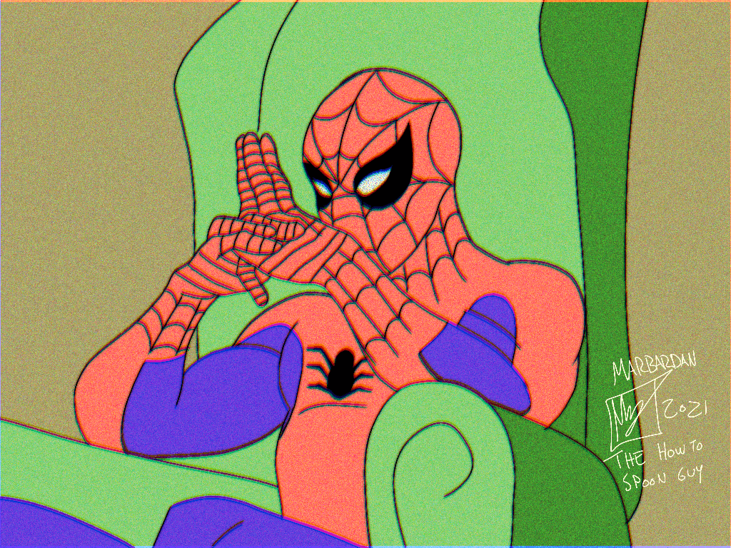 1024x768 Spider Man 60s Couch Meme By Marbardan82 On Newgrounds