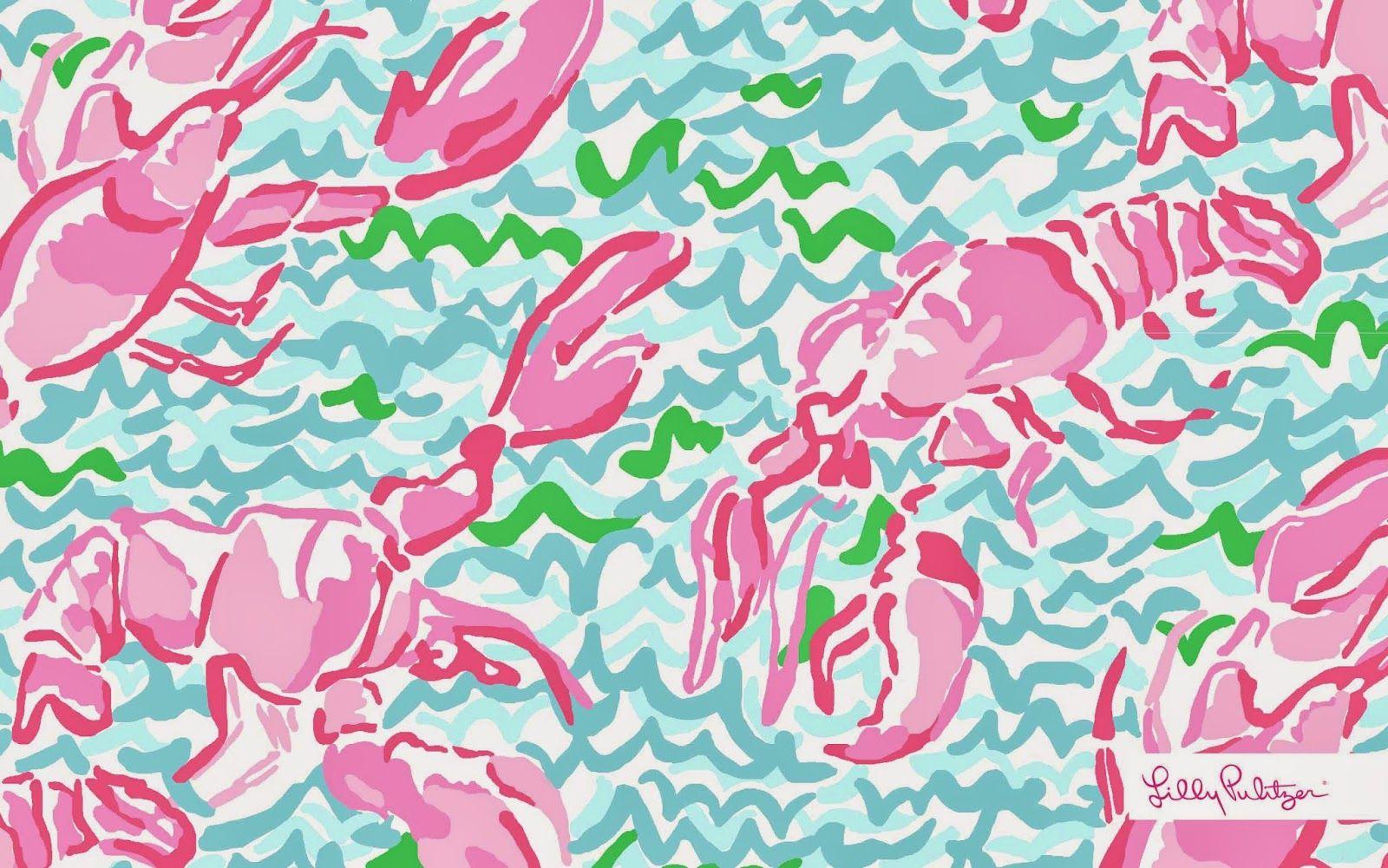 1600x1001 Preppy Pattern Desktop Wallpaper