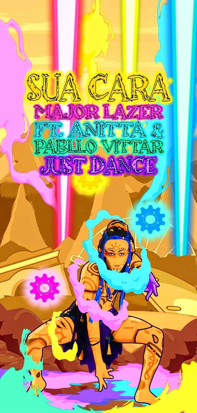 640x1344 New Phone Wallpaper Background I Made Inspired By Just Dance Songs!