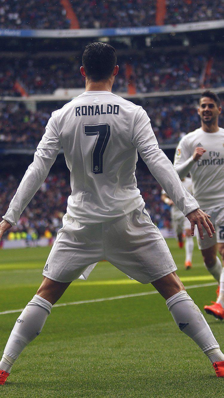 750x1334 CR7 Real Madrid iPhone Wallpaper